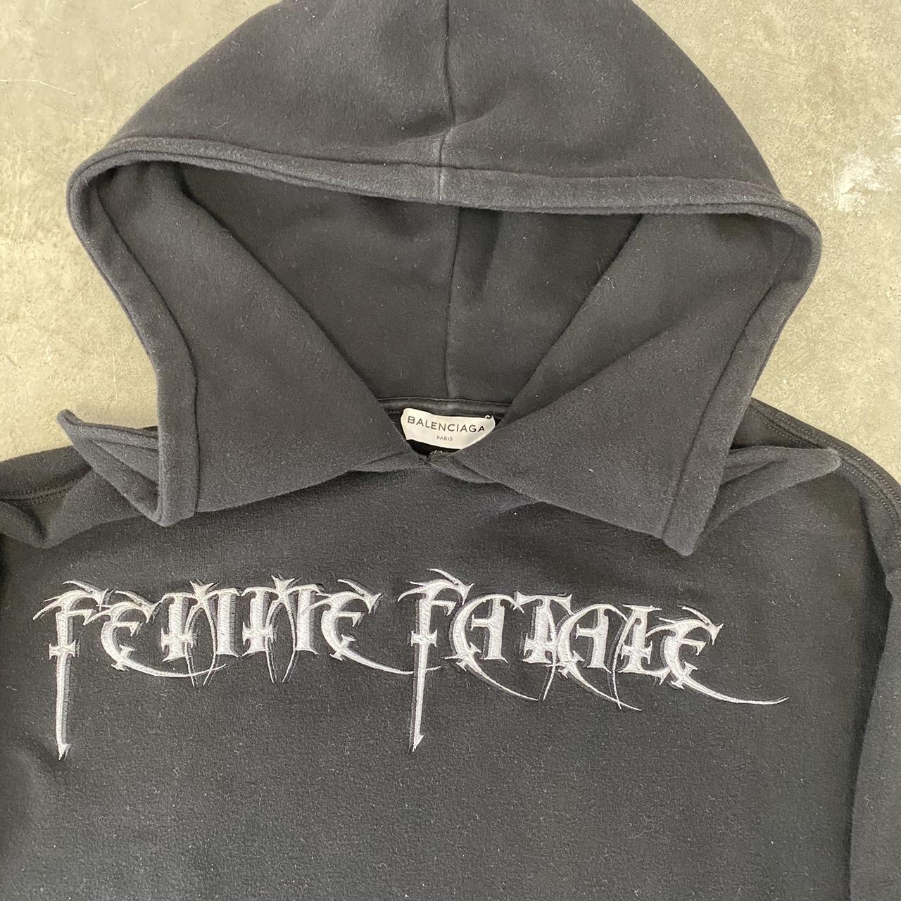 Balenciaga femme fatale hoodie best sale