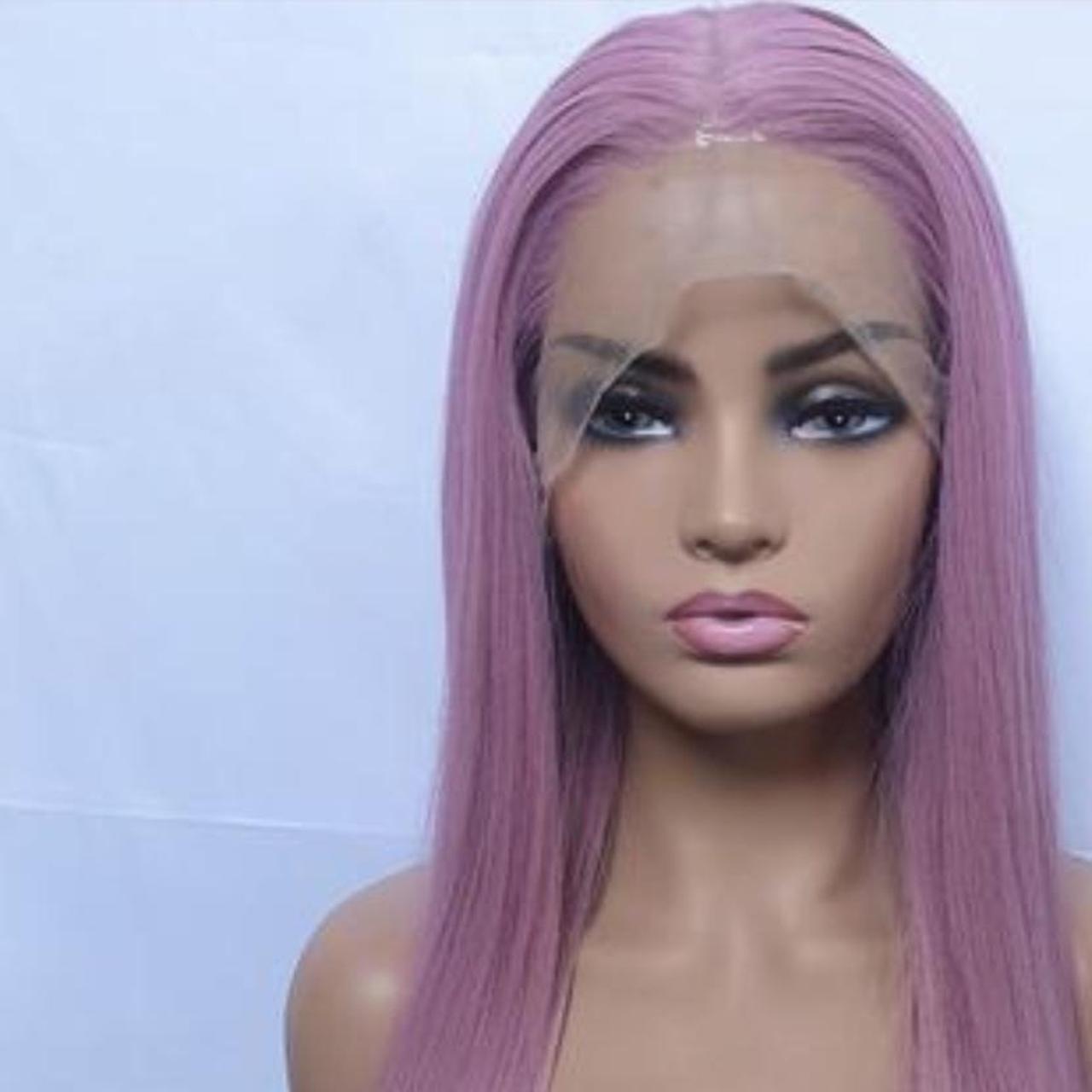 Valantina Bubble Gum Pink synthetic lace front... Depop