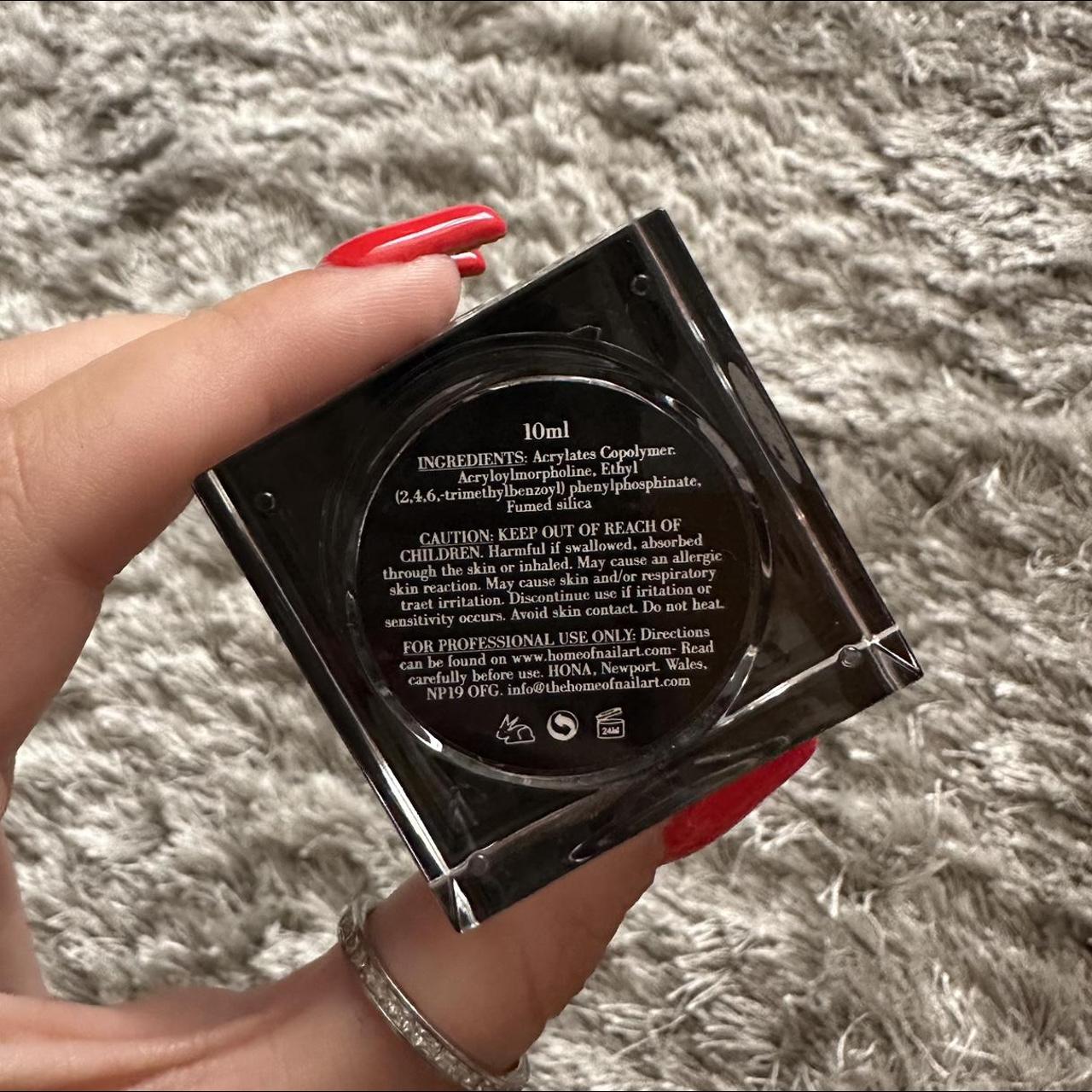 Hona black nail detail gel paint Brand new and sealed Depop
