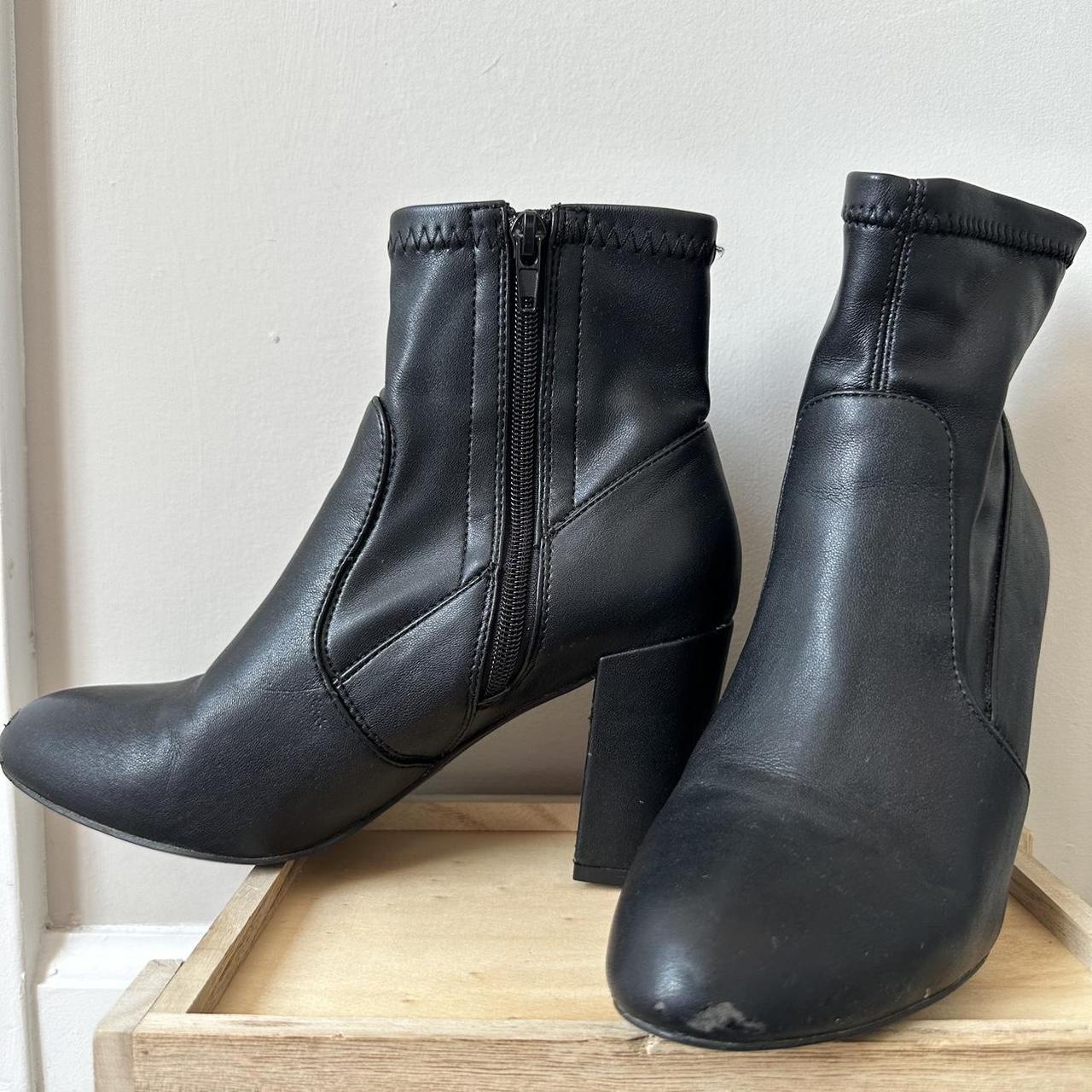 Steve Madden Women's Black Boots | Depop