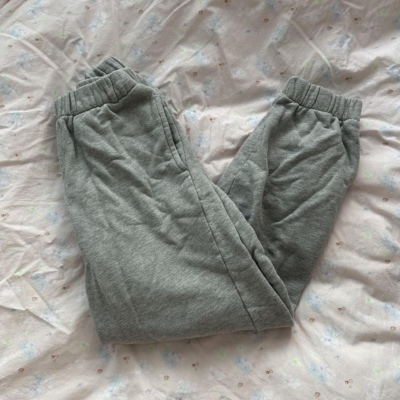 brandy melville grey rosa sweatpants nothing wrong... Depop