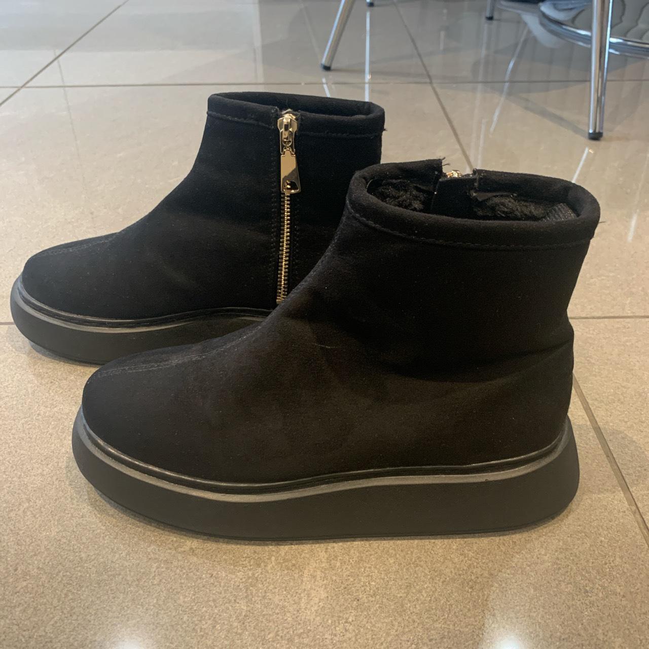 Suede sales boots h&m