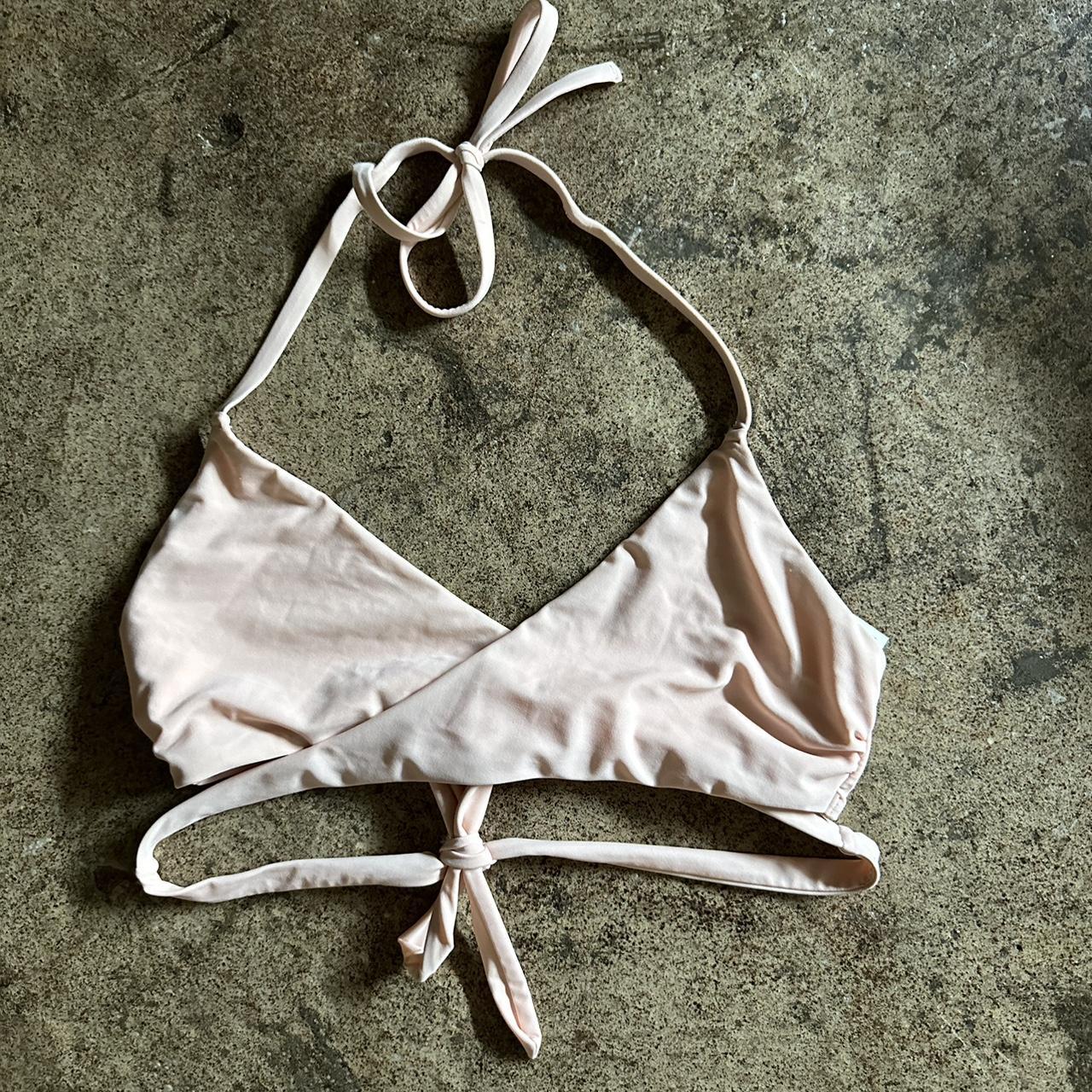 Hollister Co. Women's Pink Bikiniandtankinitops Depop