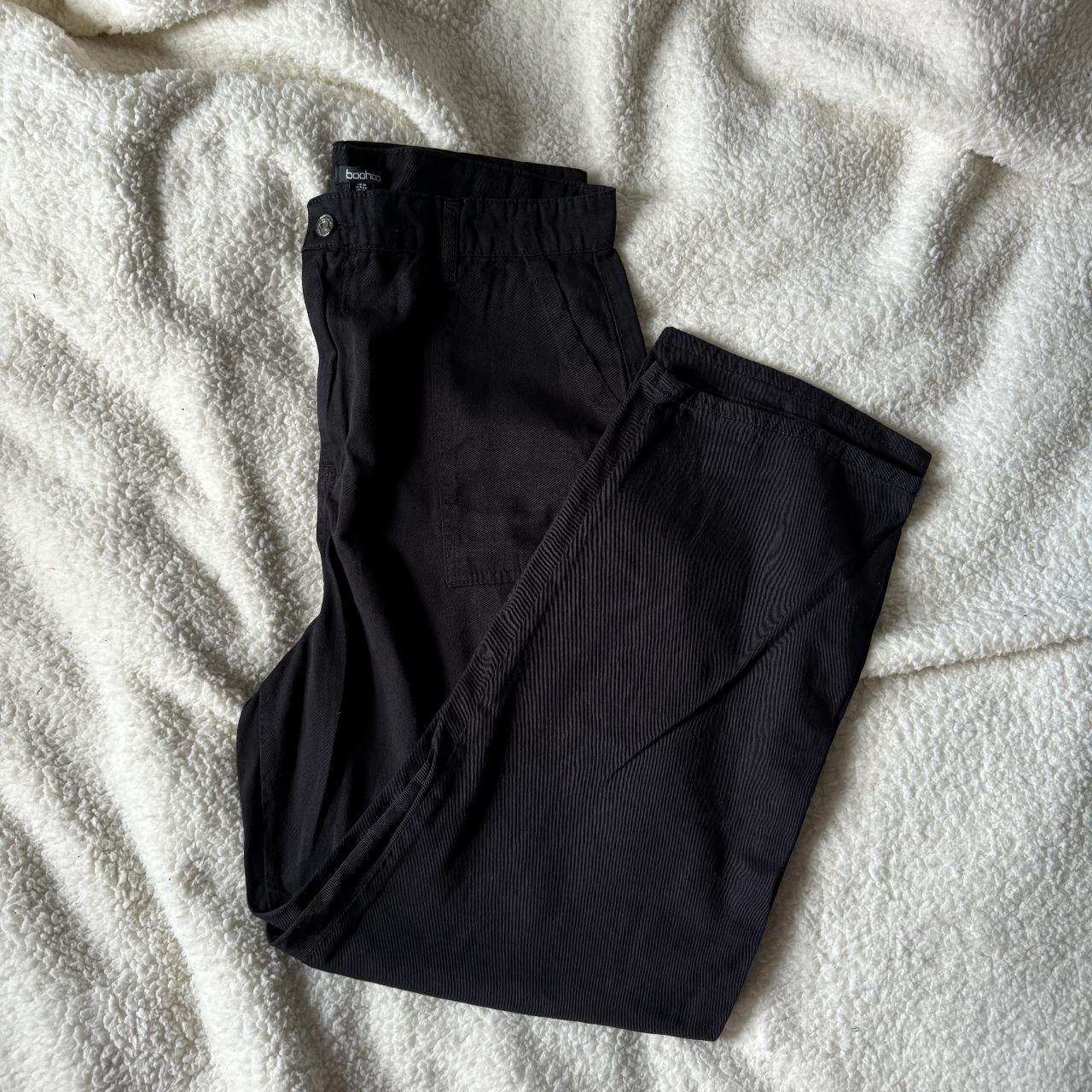 Boohoo Plus Women's Black Trousers (4)