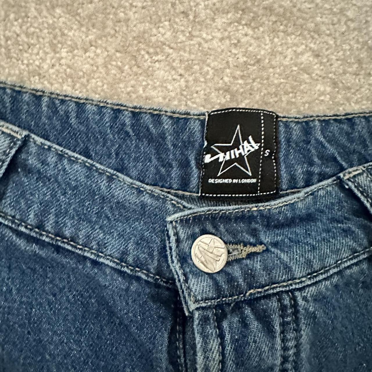 Niihai blue star jeans // worn once so in perfect... Depop