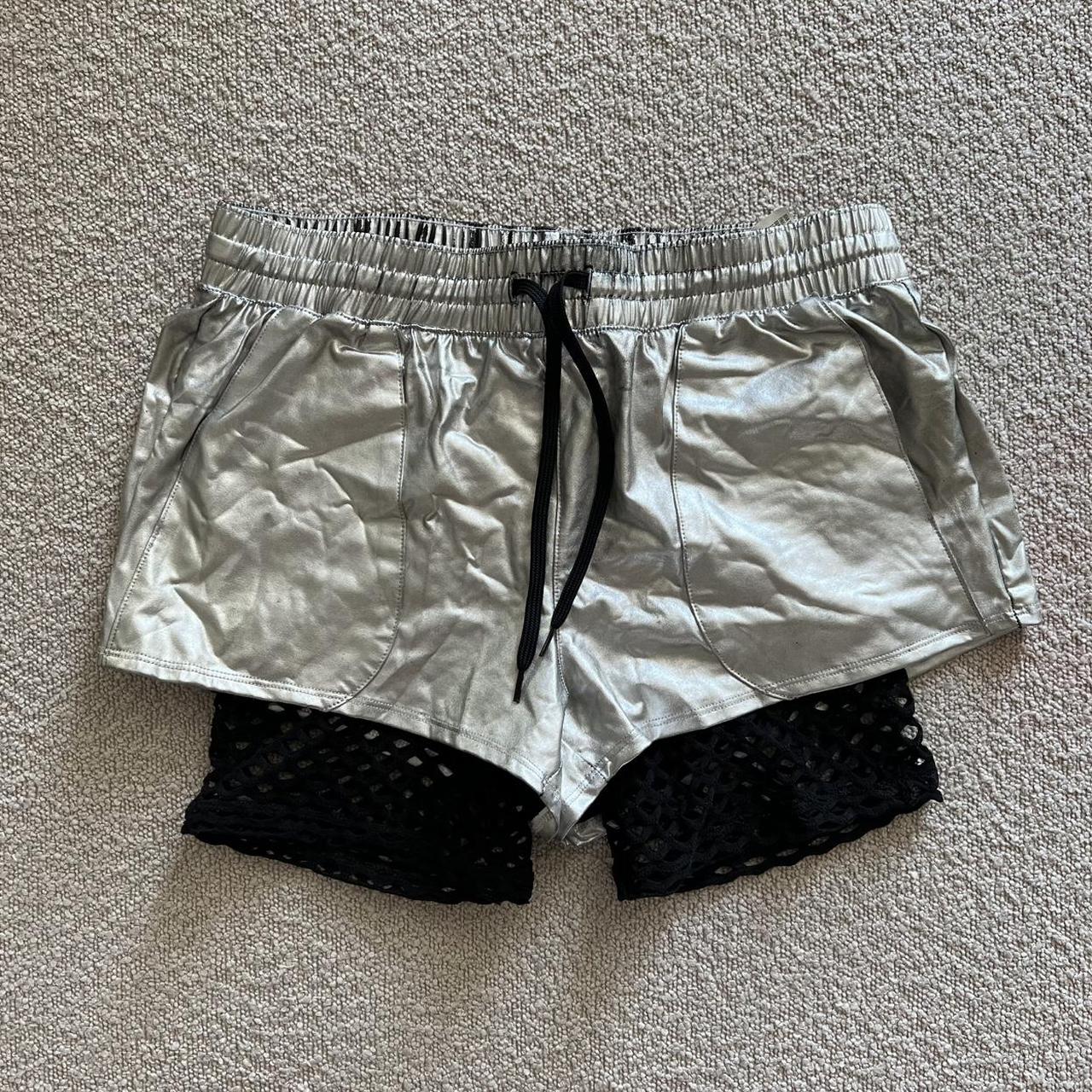 Forever stared 21 metallic shorts