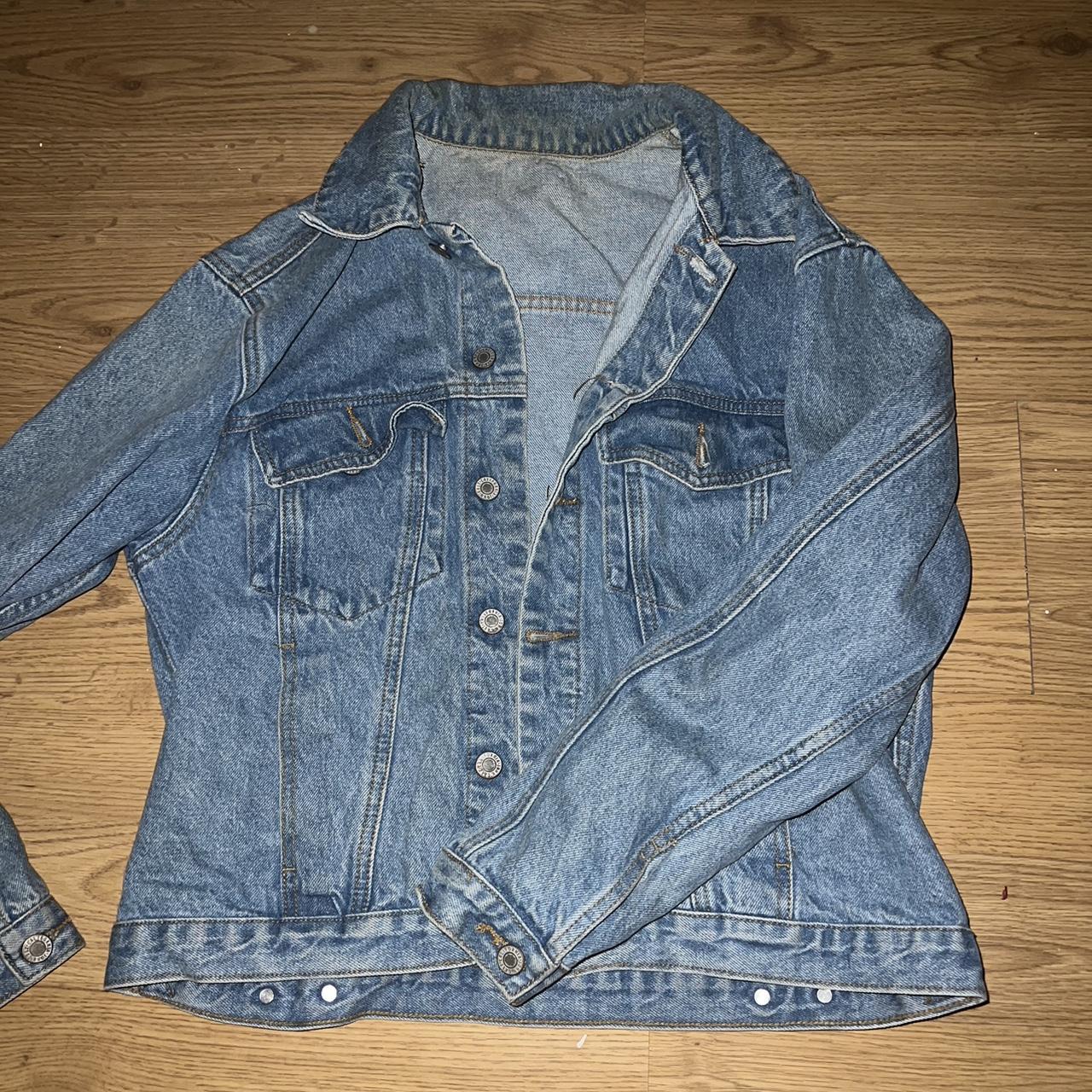 Brandy Melville demin jacket. One size #denimjacket - Depop