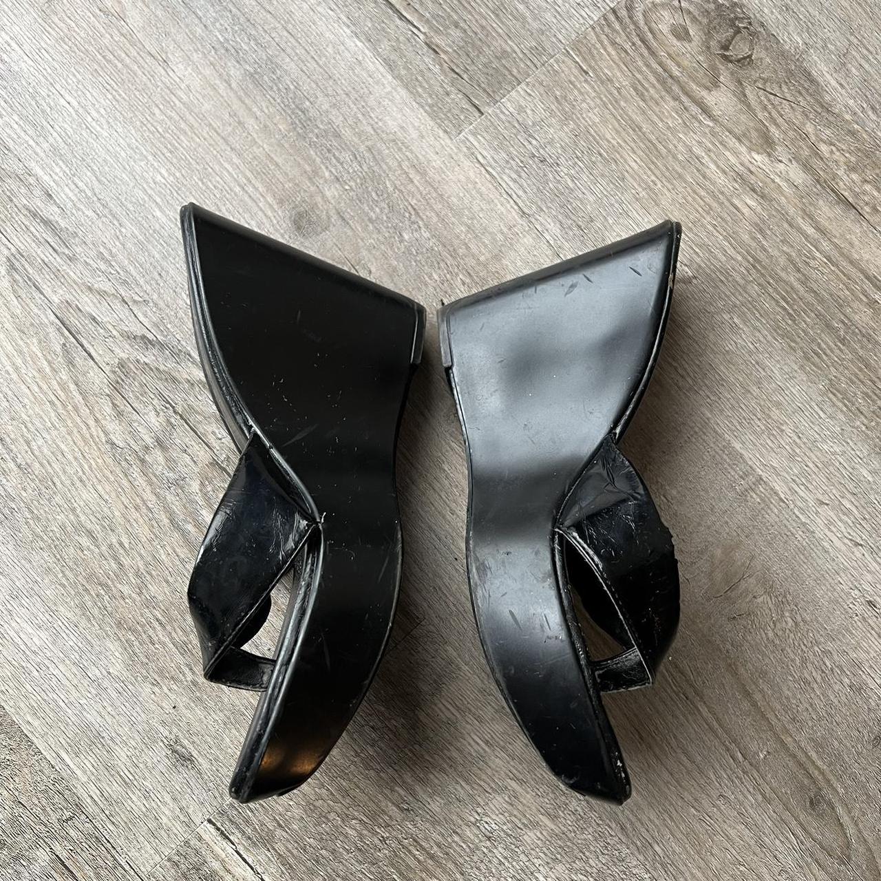 ALDO Women's Black Sandals | Depop