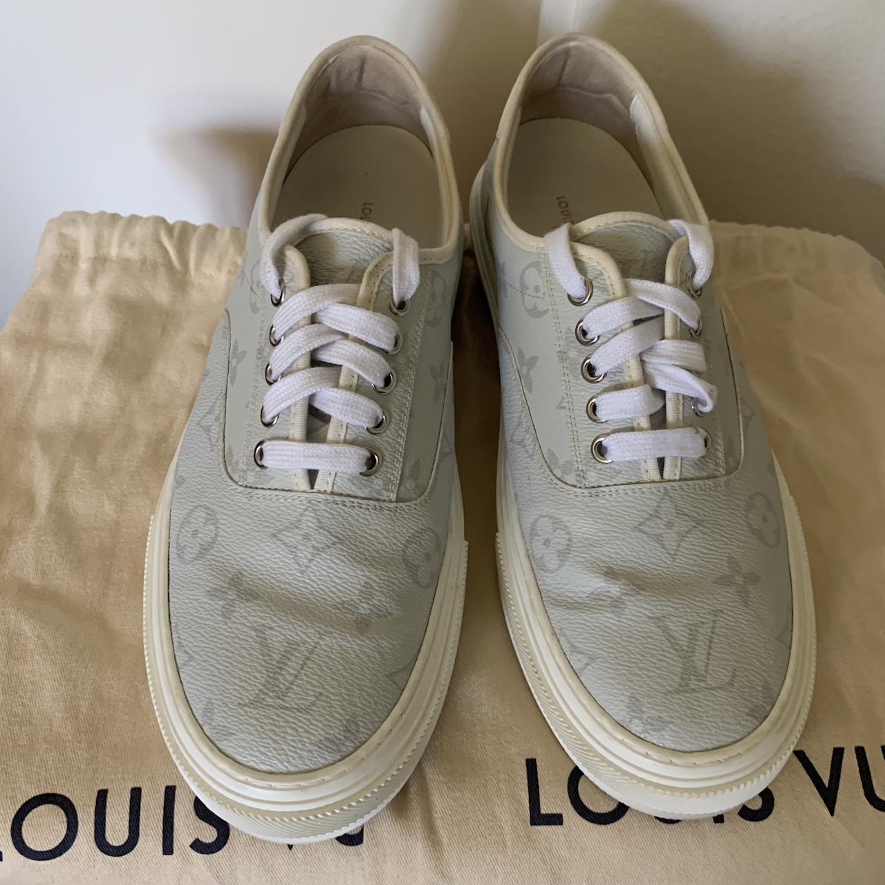 Trocadero leather low trainers