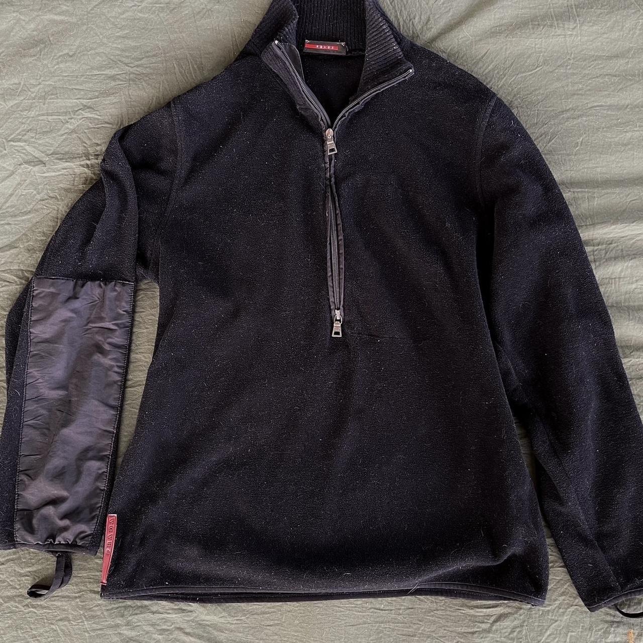 Authentic Vintage Prada Half Zip Up Warm and