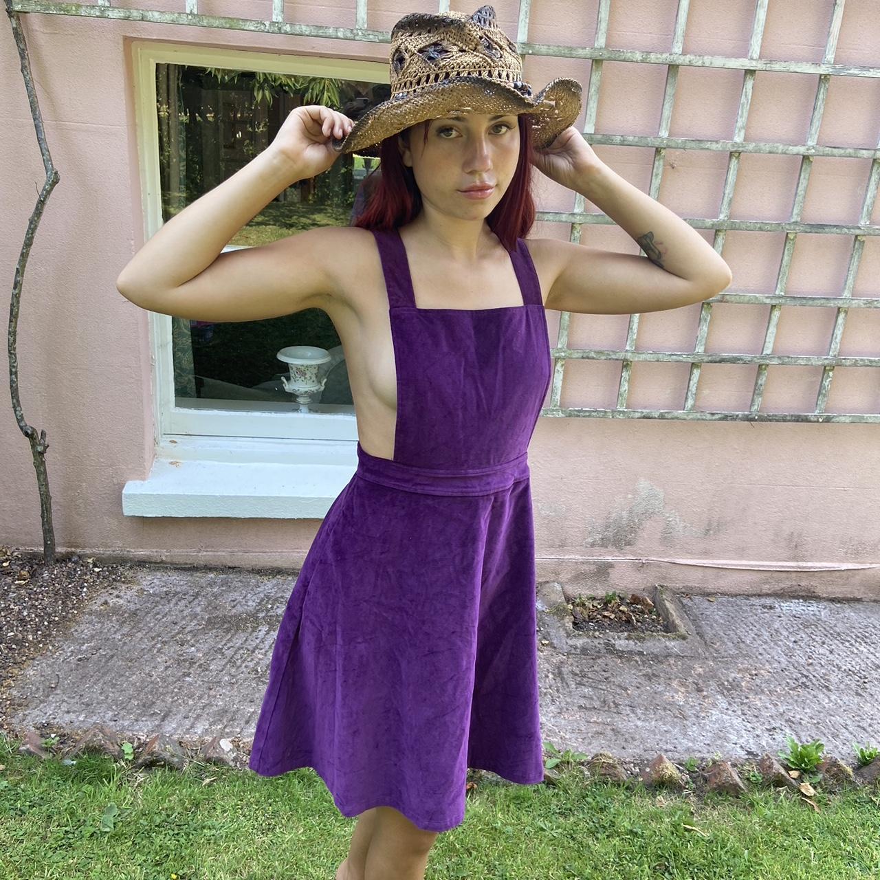 ModCloth Women's Purple Dress Depop