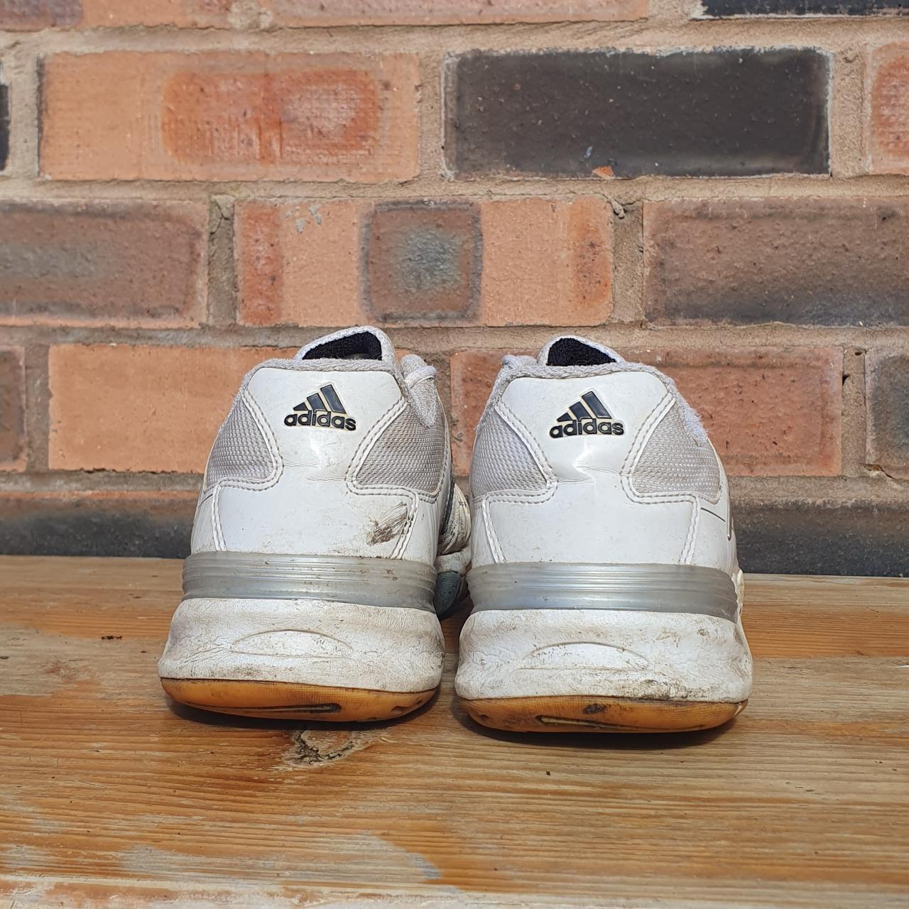 jd adidas white trainers