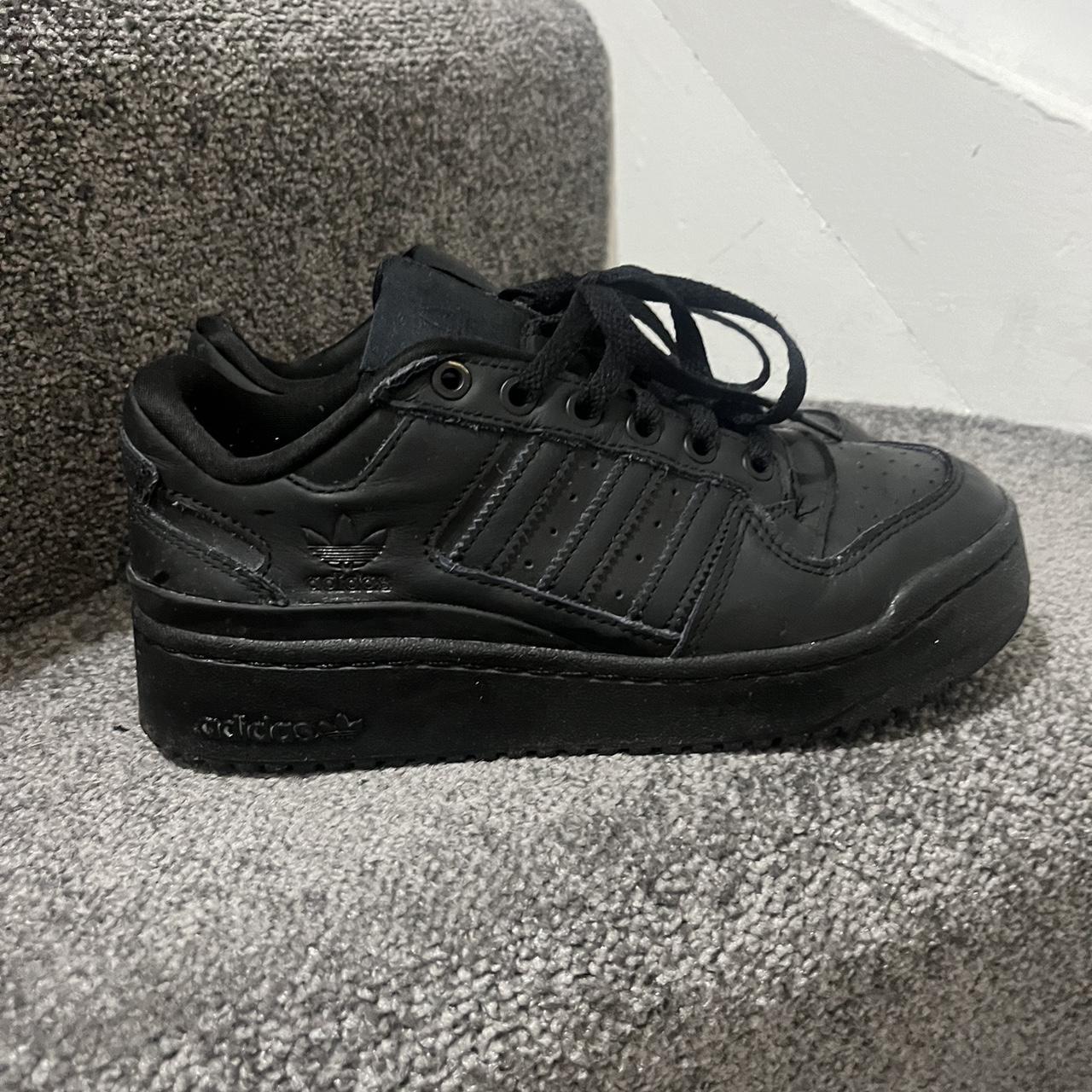 adidas forum bold black