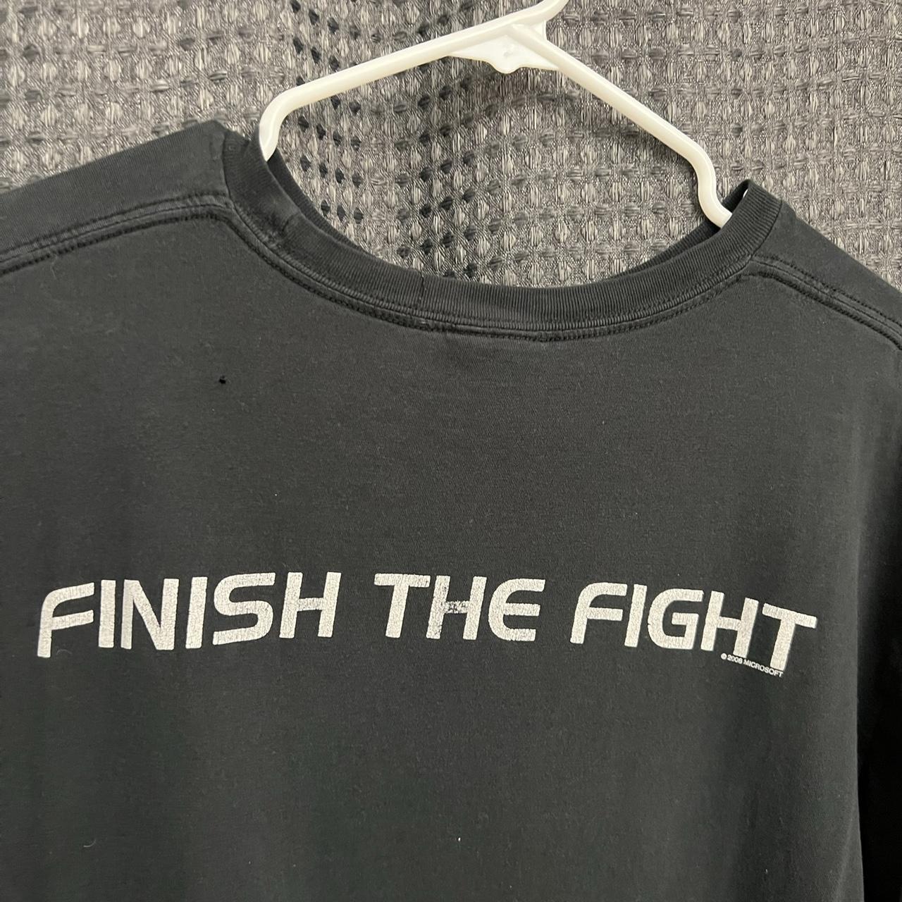 Halo 3 “Finish the fight” shirt. Used. Fading /... - Depop