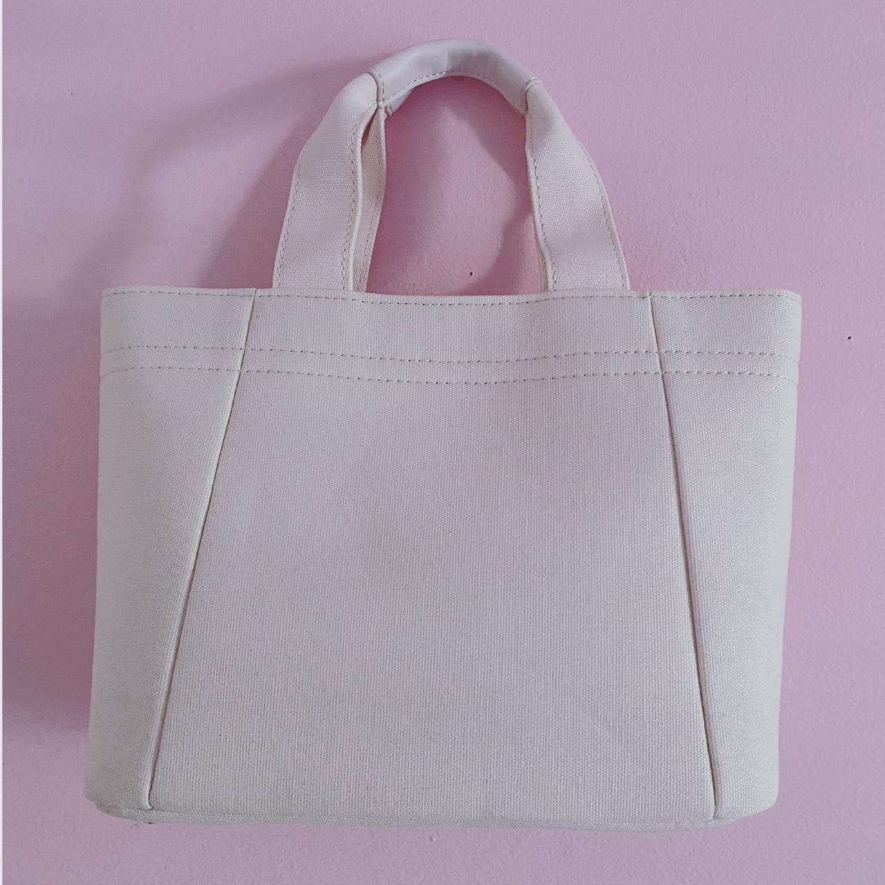 Jill By Jill Stuart Ruffle Small Tote Bag Light Depop