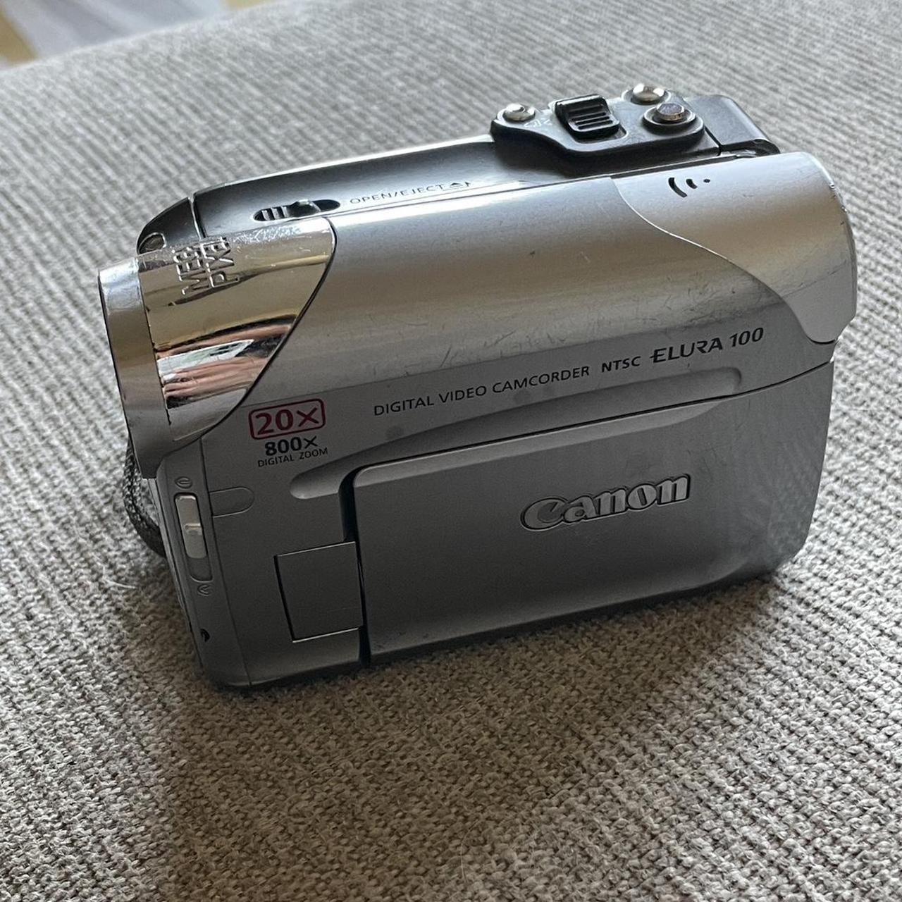 Canon Elura 100 Mini DV Camcorder with Charger and... Depop