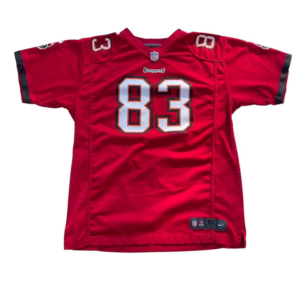 NIKE MEN'S RED TAMPA BAY BUCCANEERS #83 FOOTBALL - Depop