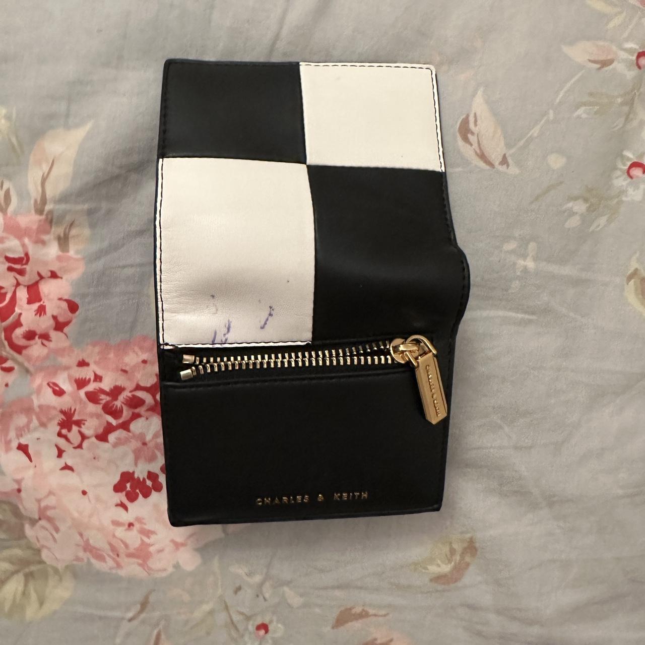 Charles and keith online black wallet