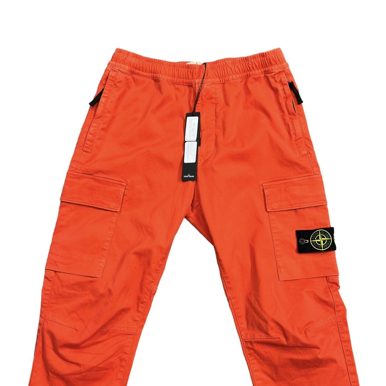 Stone island 2024 orange pants