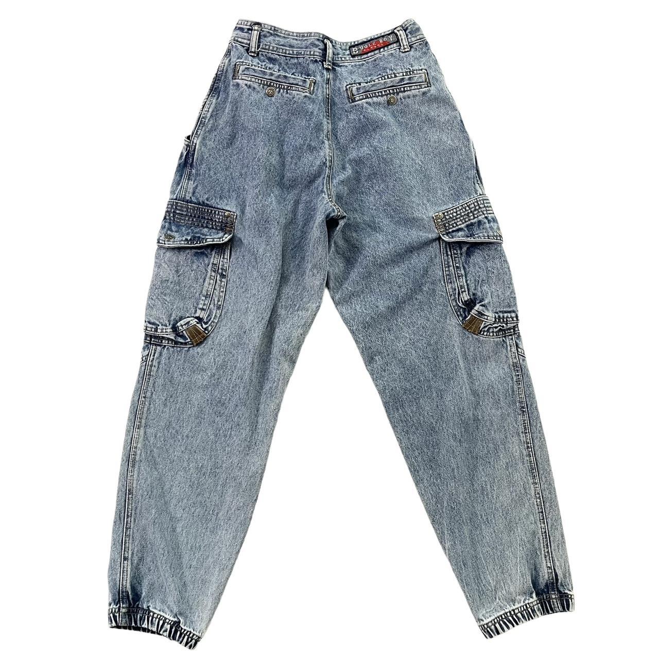 Vintage Bugle Boy Women's Cargo Jeans Attico vibes!... - Depop