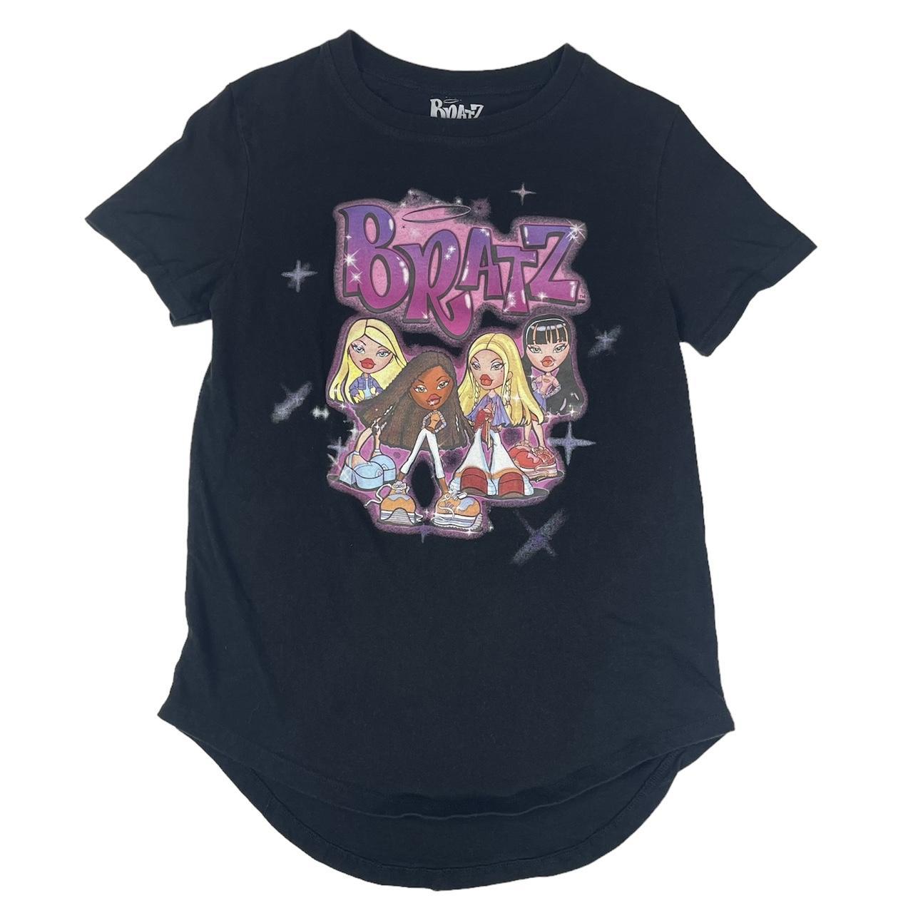 Bratz Black Logo Character Tee Offical merch... - Depop