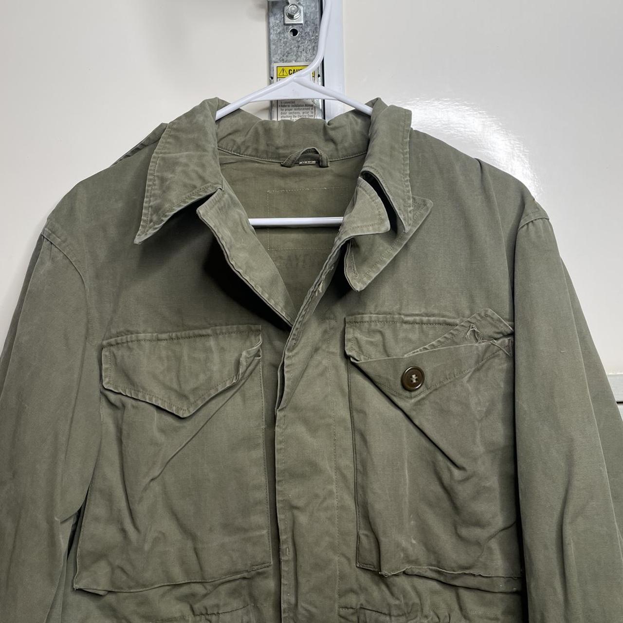 Vintage 70s Military jacket #usa #military #usmc... - Depop