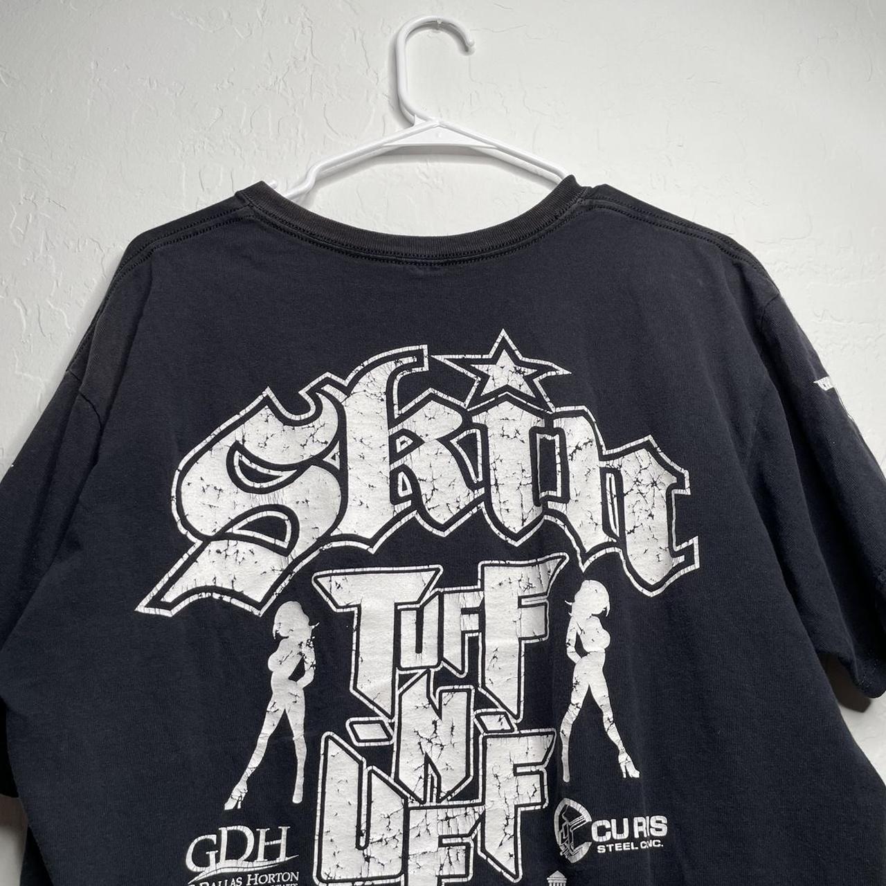 Vintage y2k Skin industries Tuff n Uff MMA graphic... - Depop