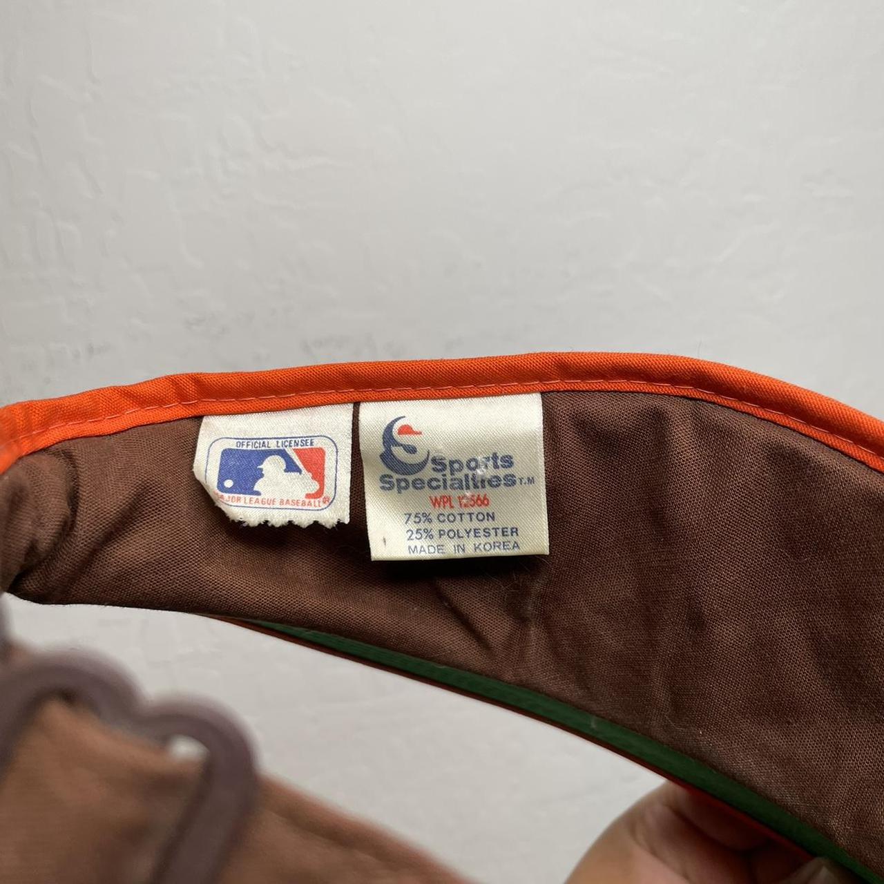 VTG San Diego Padres Visor Brown Orange Sports Specialties