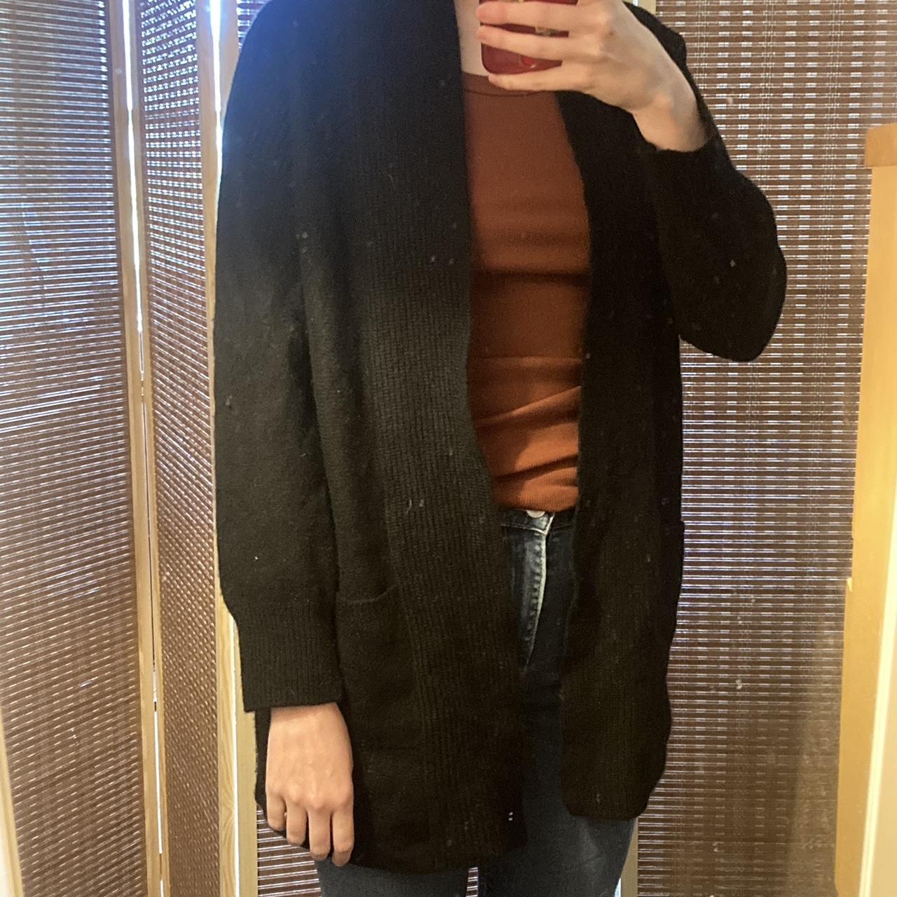 M&s black cashmere cardigan hotsell