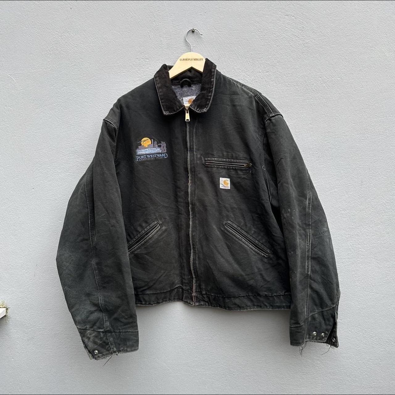 Vintage Carhartt Detroit Jacket Detroit Jacket In... - Depop