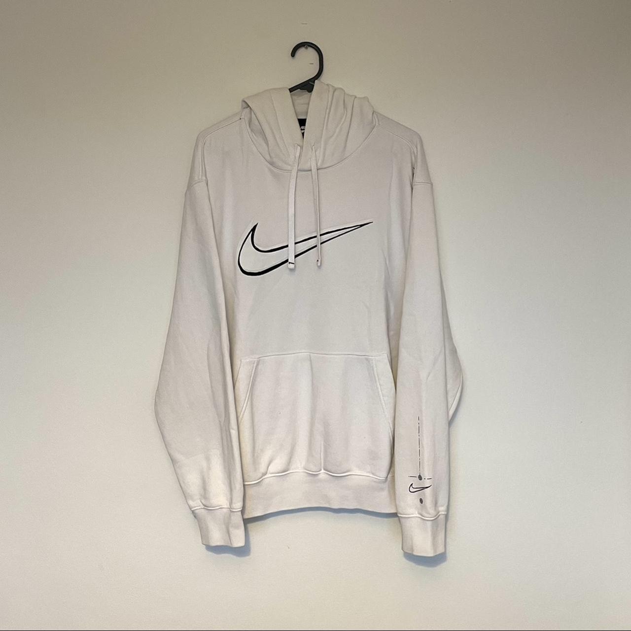 Mens Nike hoodie Nike graphic outline hoodie in... Depop