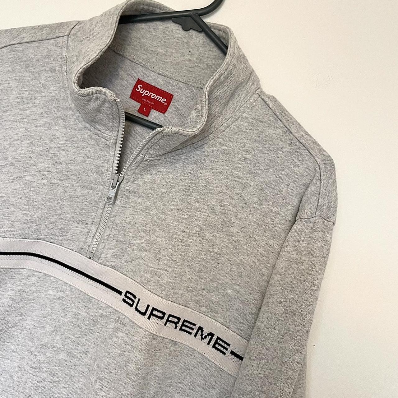 Supreme Men's Grey Jumper | Depop