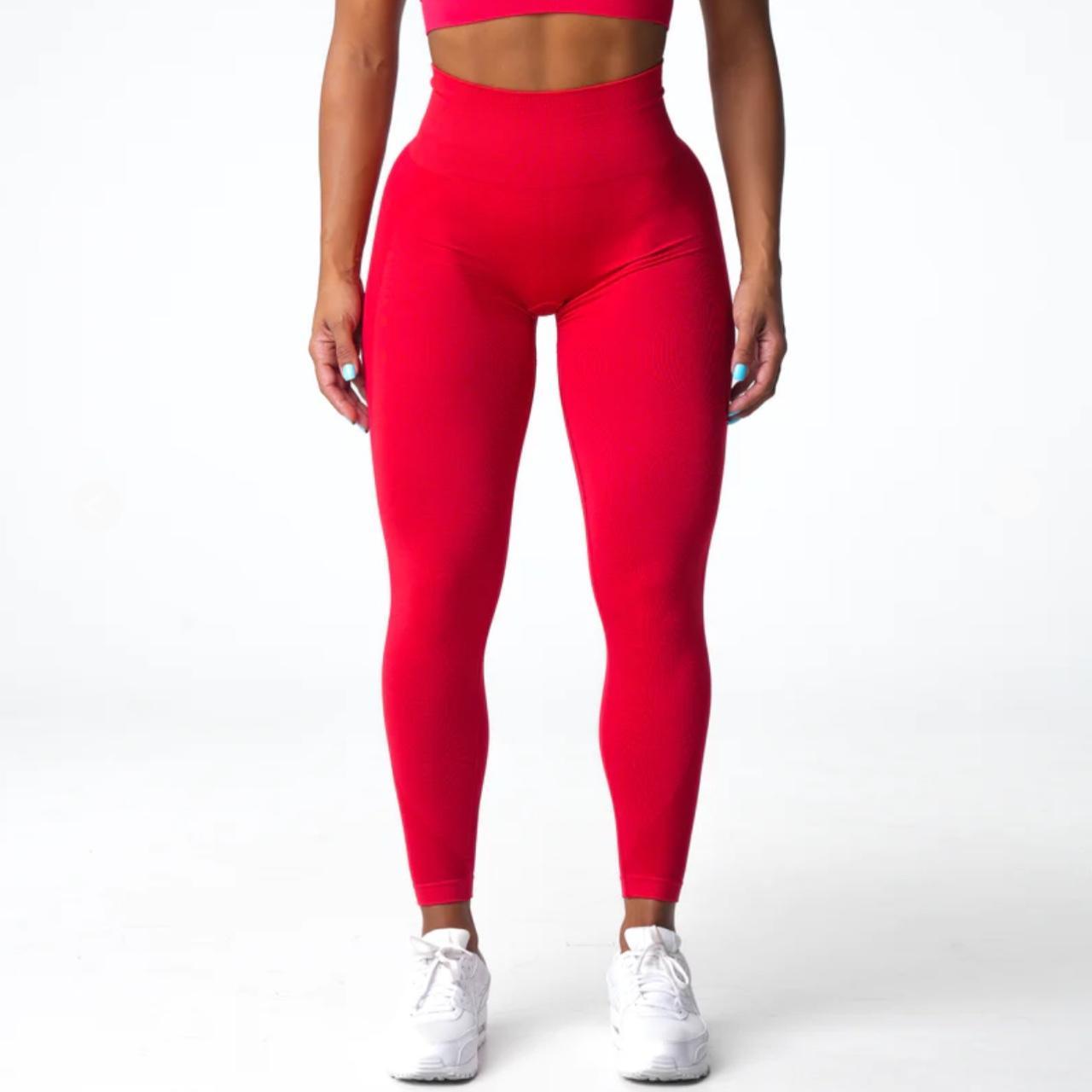 NVGTN CANDY APPLE CONTOUR 2.0 SEAMLESS LEGGINGS... Depop