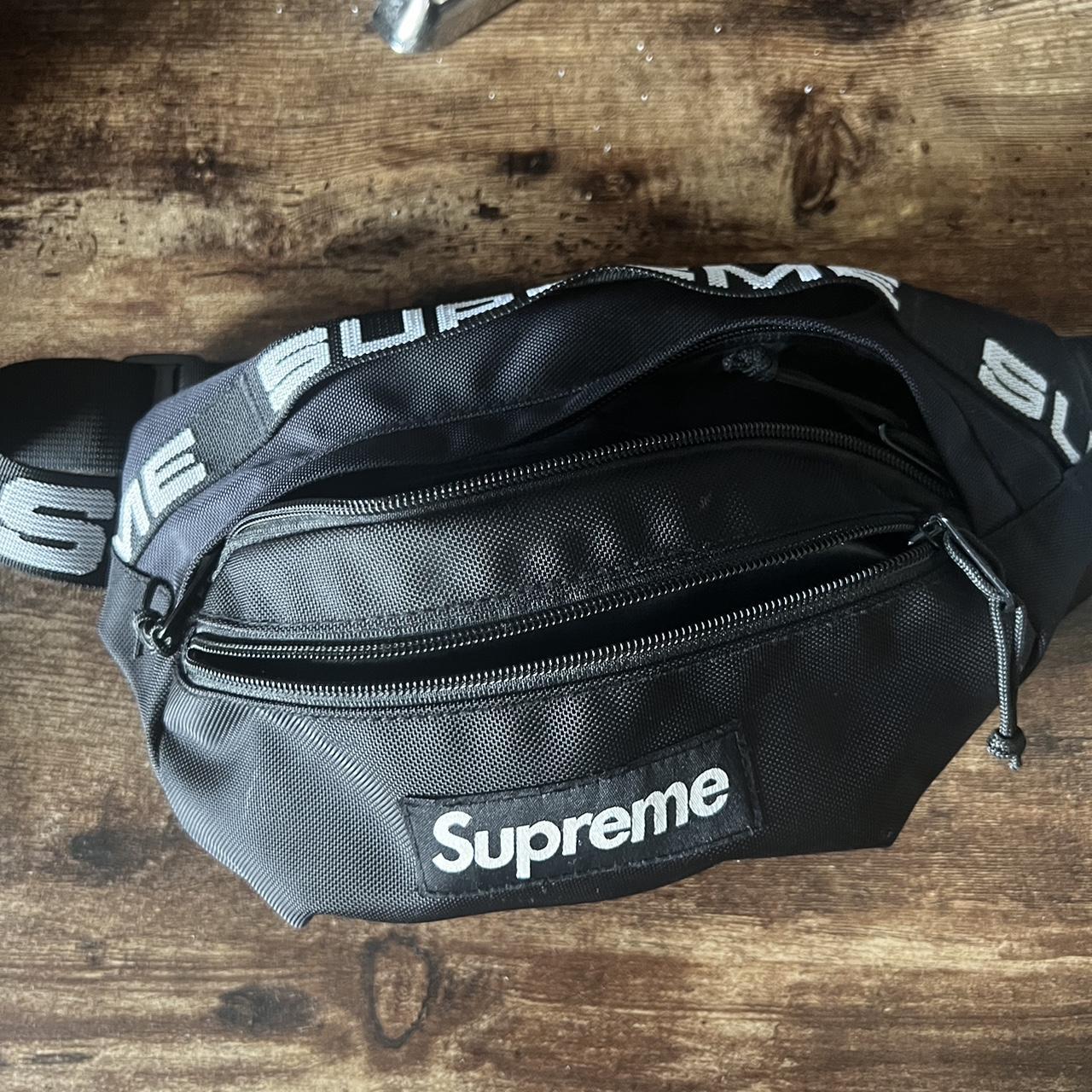 Supreme SS21 Black Waist Bag 🏆 Trusted Seller 🚚 - Depop