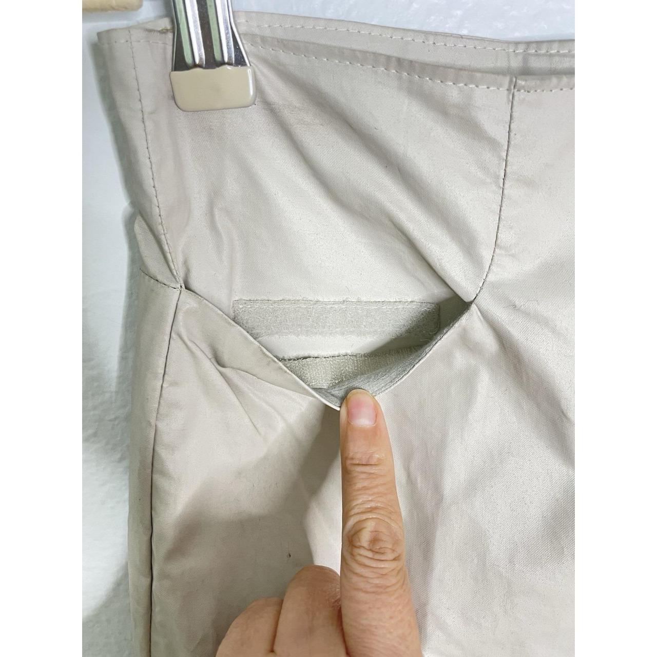 Miu Miu Women's Pants - Tan - 2 – Miu Miu Waxed C… - image 3