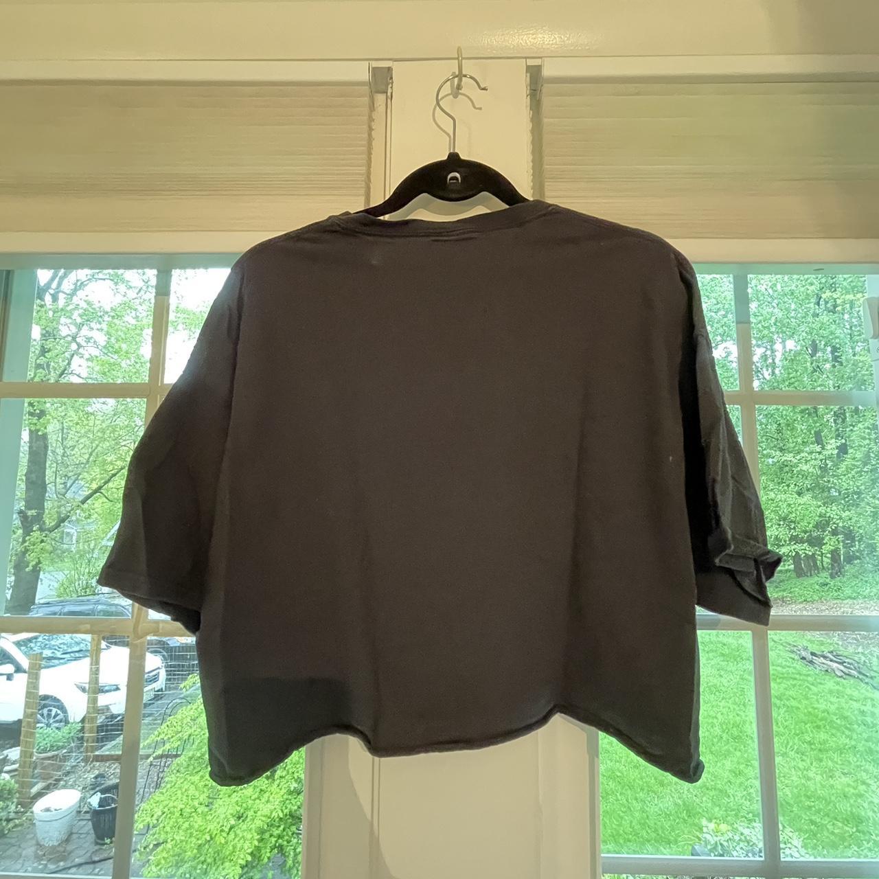 Urban Outfitters Women's Black and White Tshirt Depop