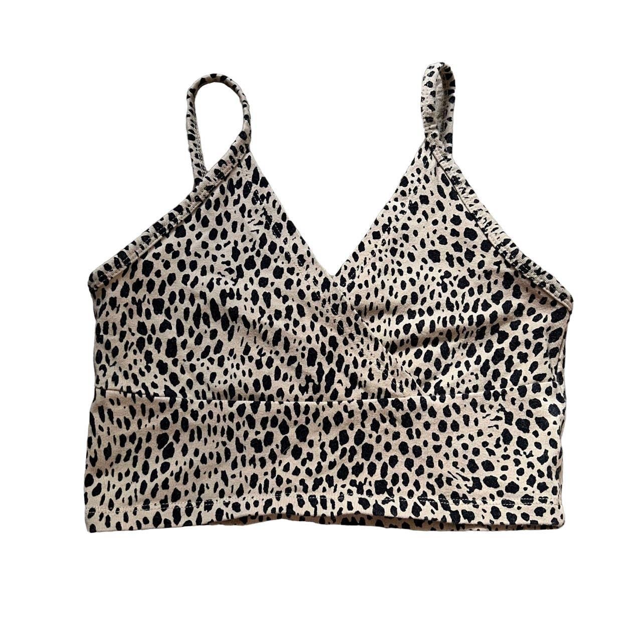 Brandy Melville Tank Top Amara Cheetah Print