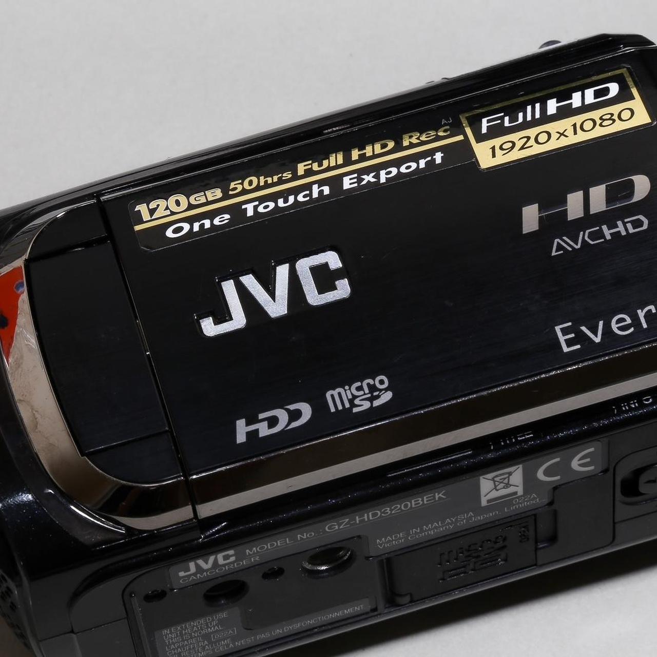 JVC Everio GZ-HD320BEK Digital Camcorder with... - Depop