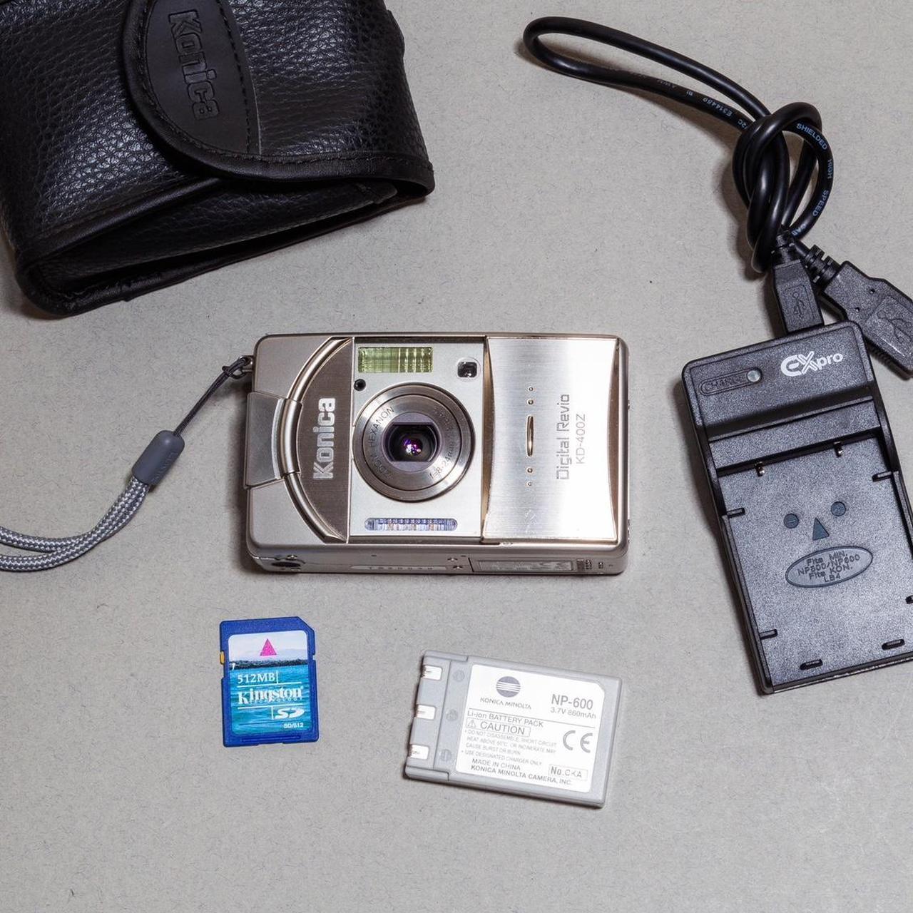 Konica Digital Revio KD-400Z Digital Camera with...