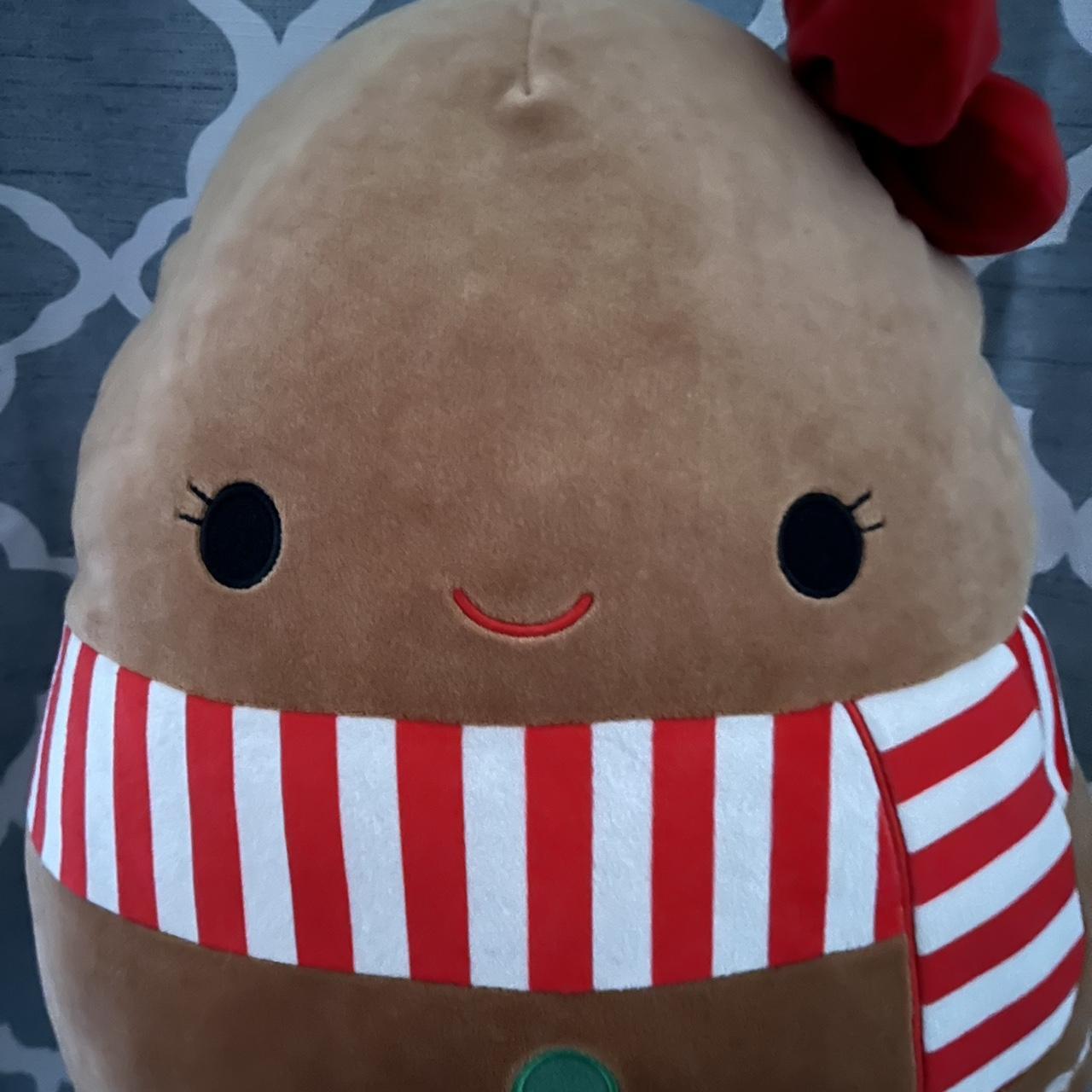 ♡Kellytoy Squishmallow 16” Gina the Gingerbread - Depop