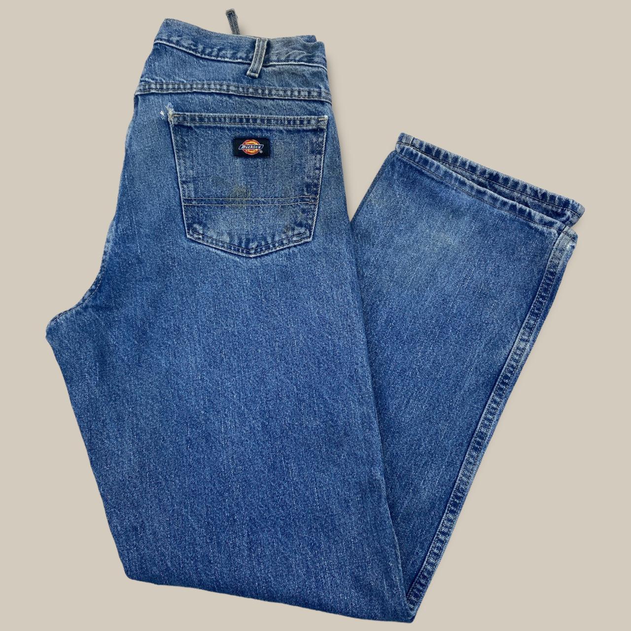 Dickies Men's Blue Jeans | Depop