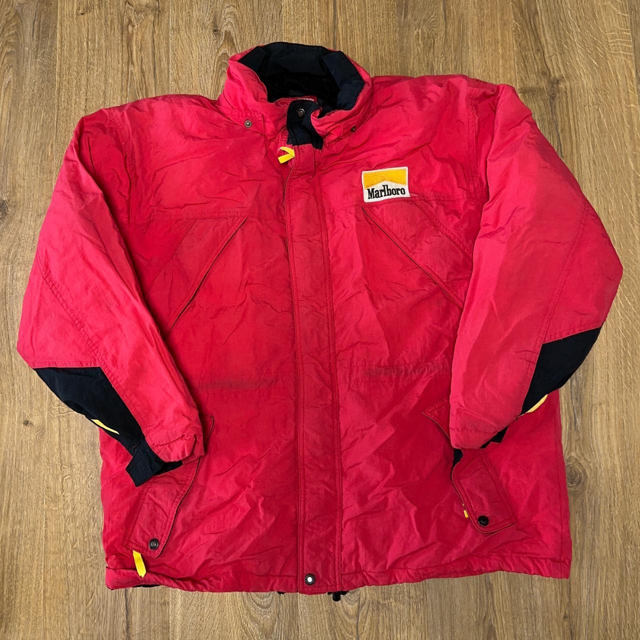 Marlboro Men's Red Jacket | Depop