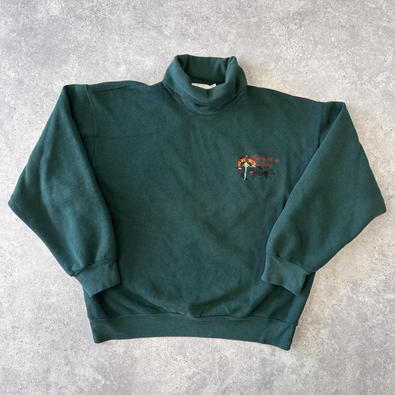 Kappa Women's Green Sweatshirt | Depop