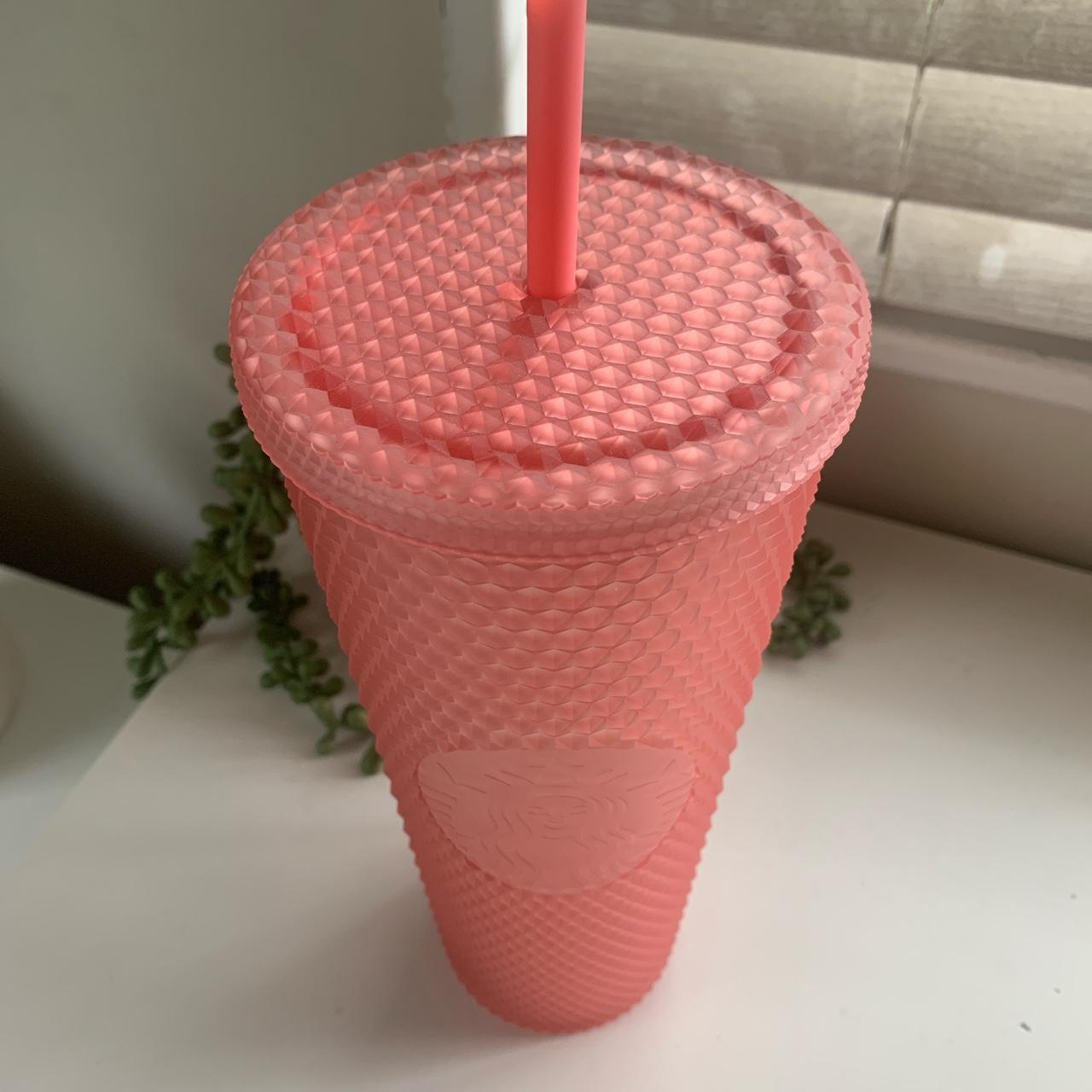 Matte Pink Venti Studded Tumbler