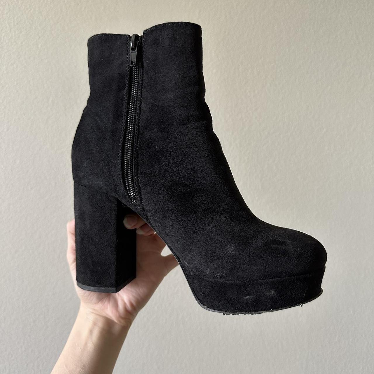 Lulus Women's Black Boots | Depop