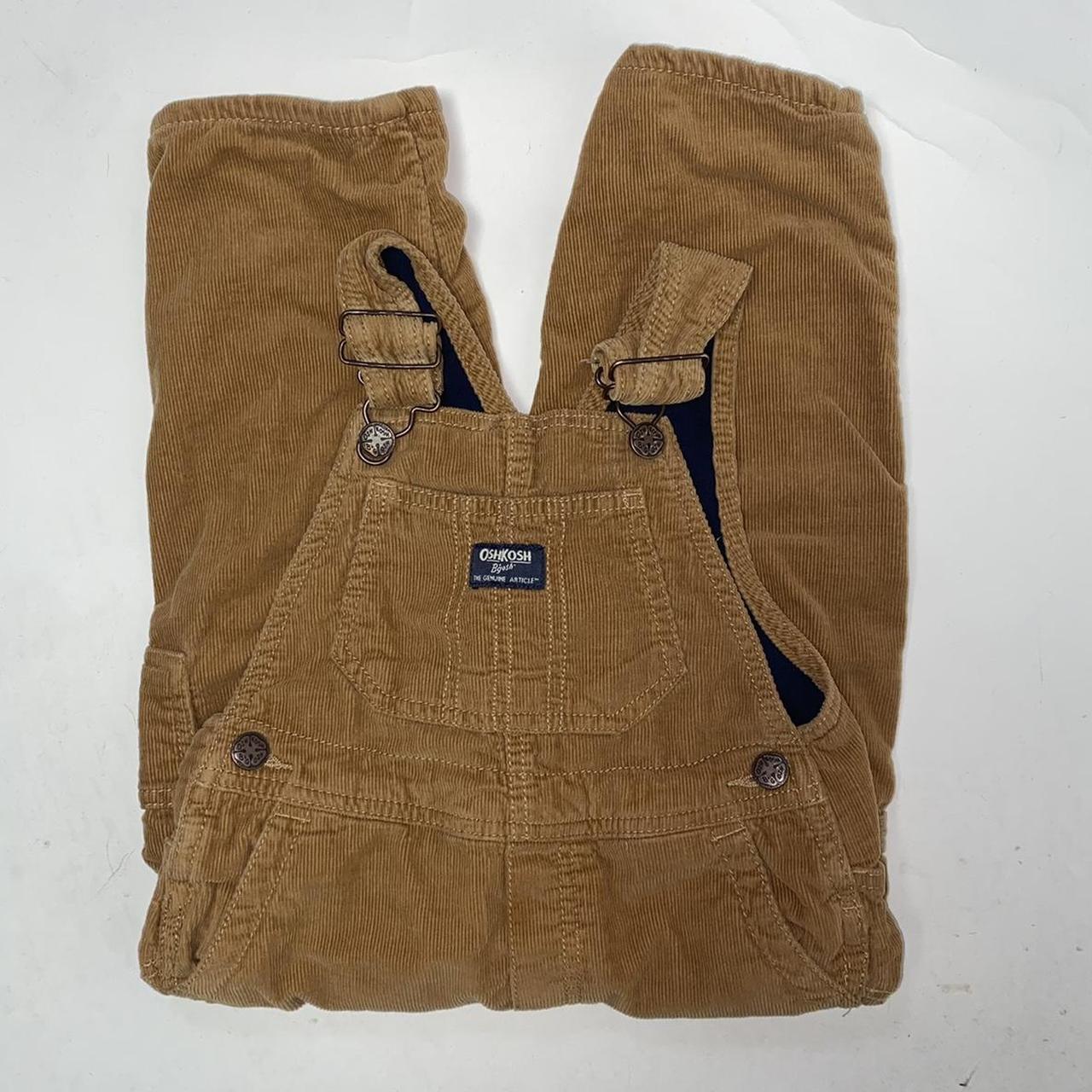 oshkosh corduroy overalls oshkosh b'gosh cotton size... Depop