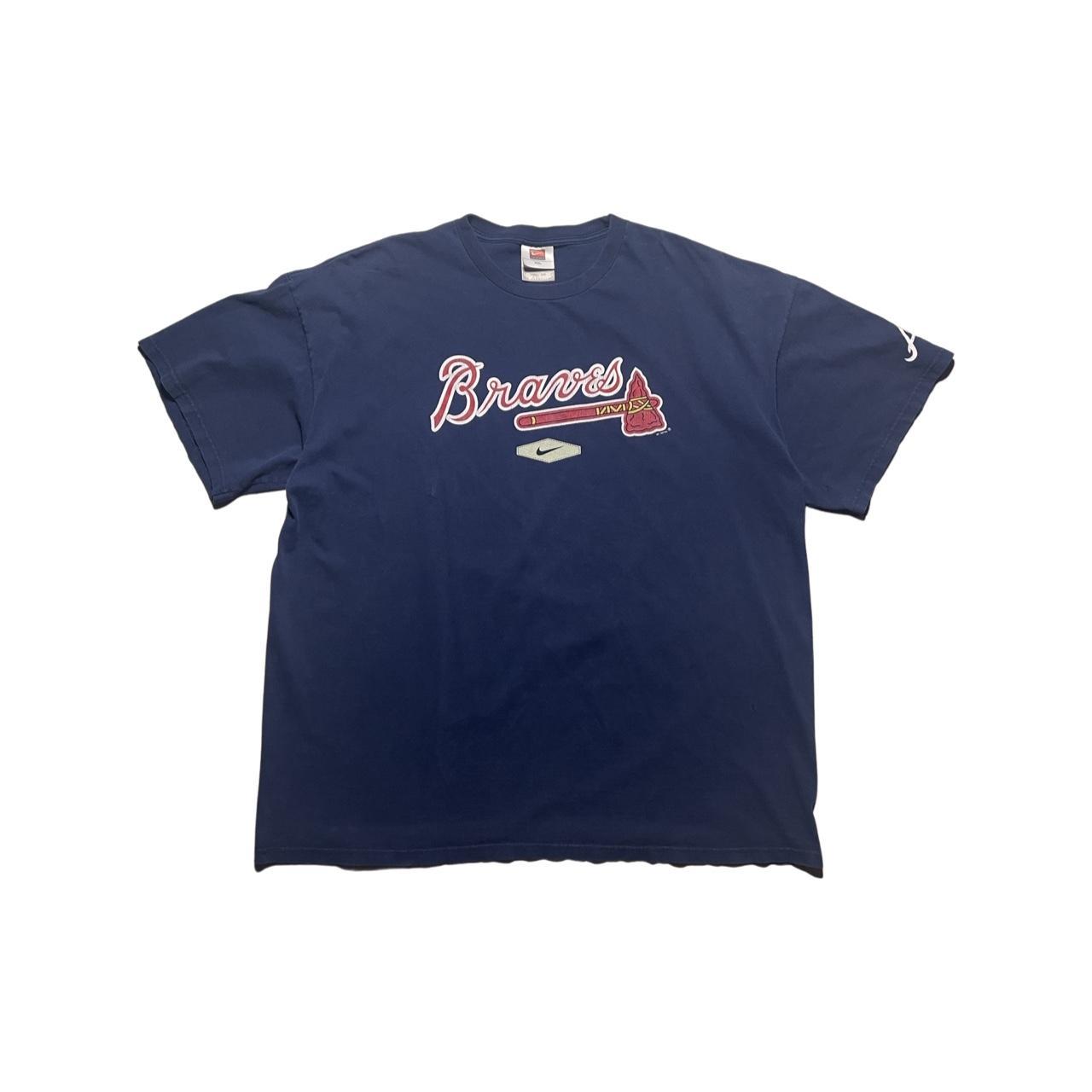 Vintage BRAVES t shirt Size medium Great condition - Depop