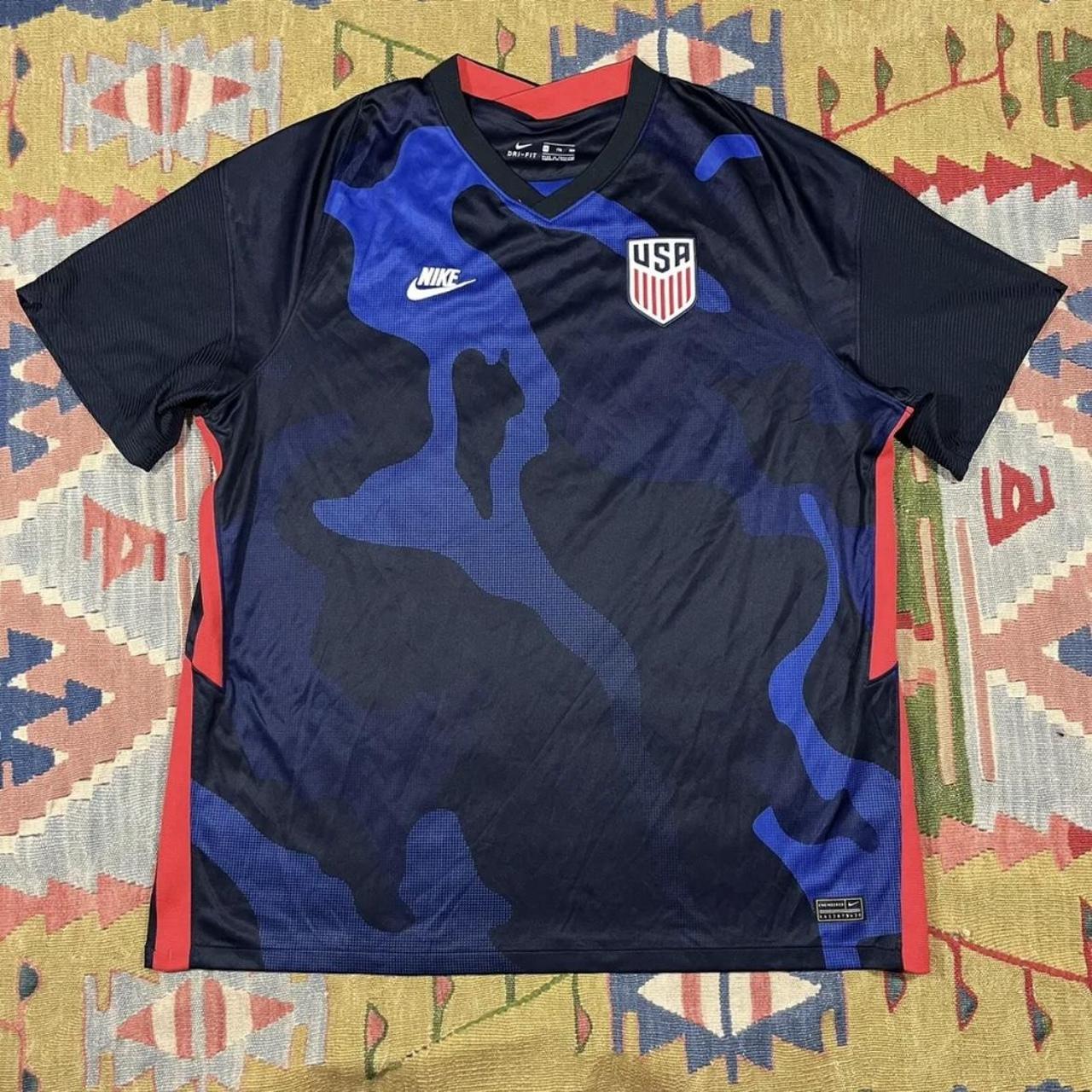 mens blue nike top