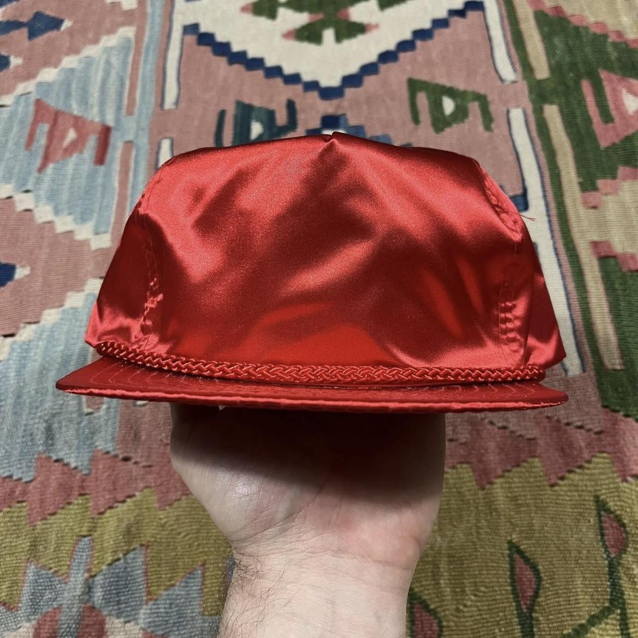 American Vintage Men's Red Hat Depop