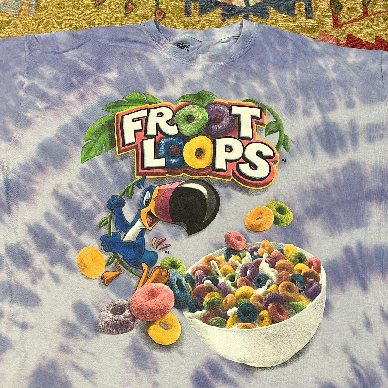 kellogg's tie dye shirt